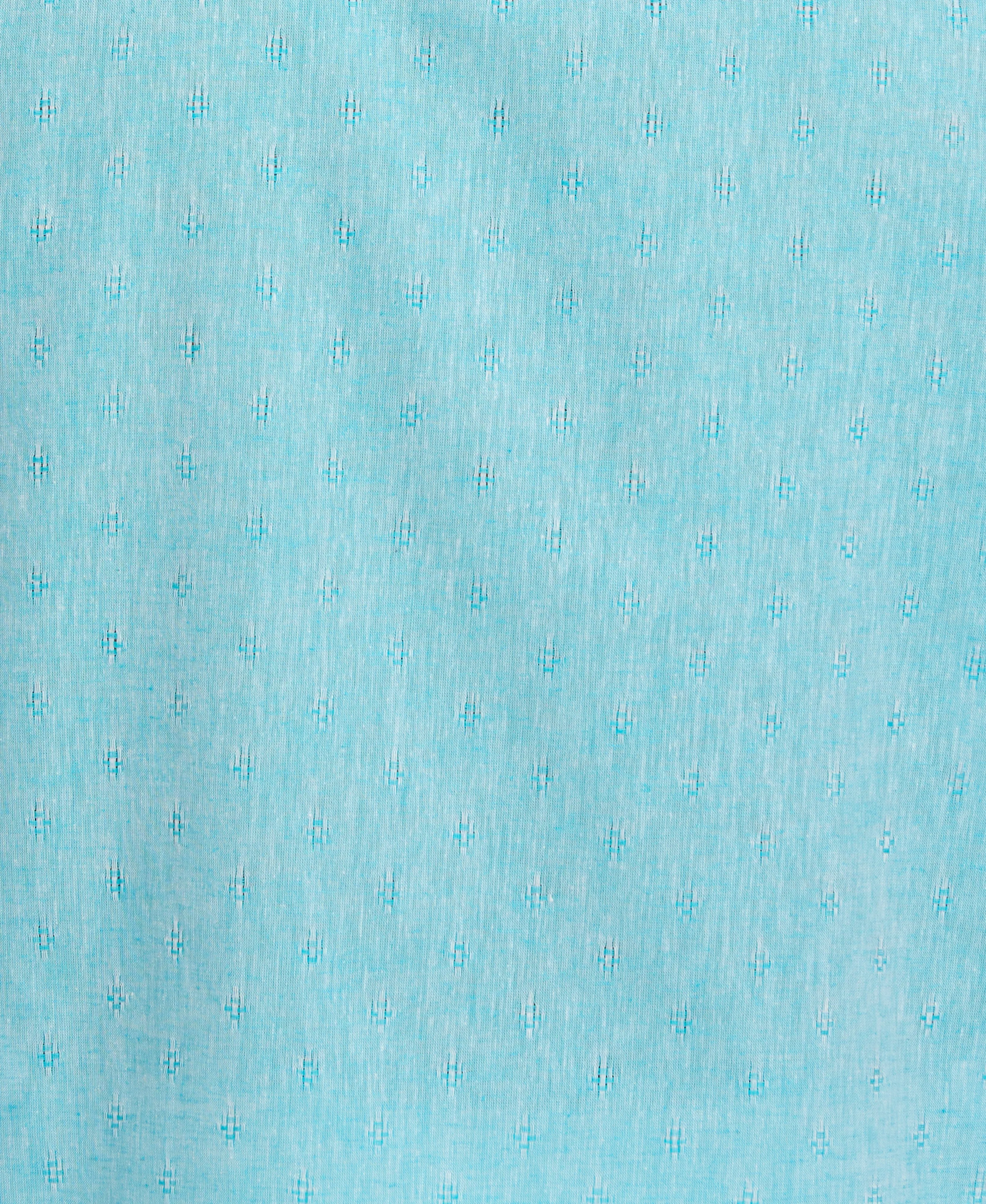 Linen Blend Diamond Dobby Print Shirt sold by Cubavera product image thumbnail 5