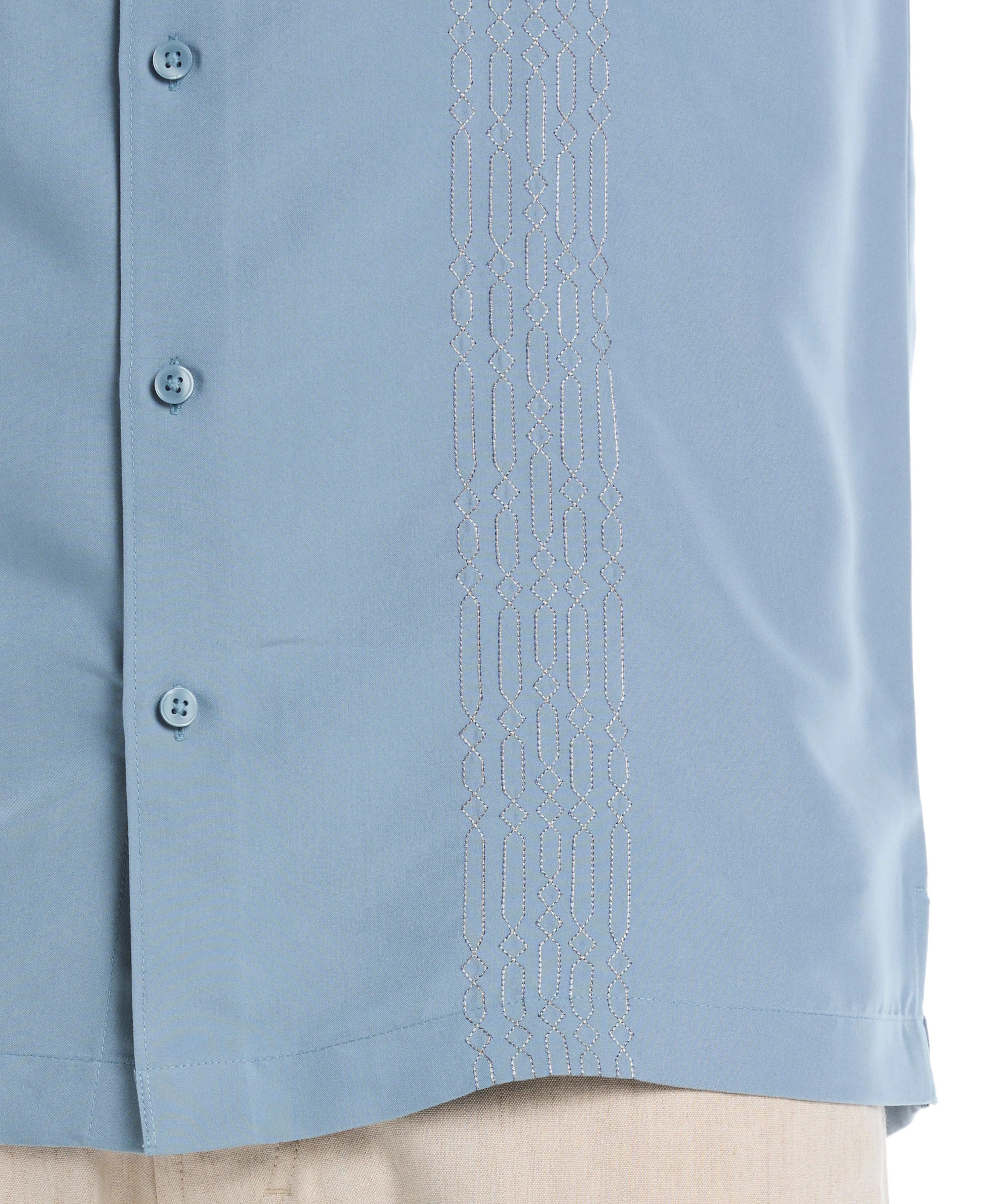 Geo Embroidery Shirt sold by Cubavera product image thumbnail 3