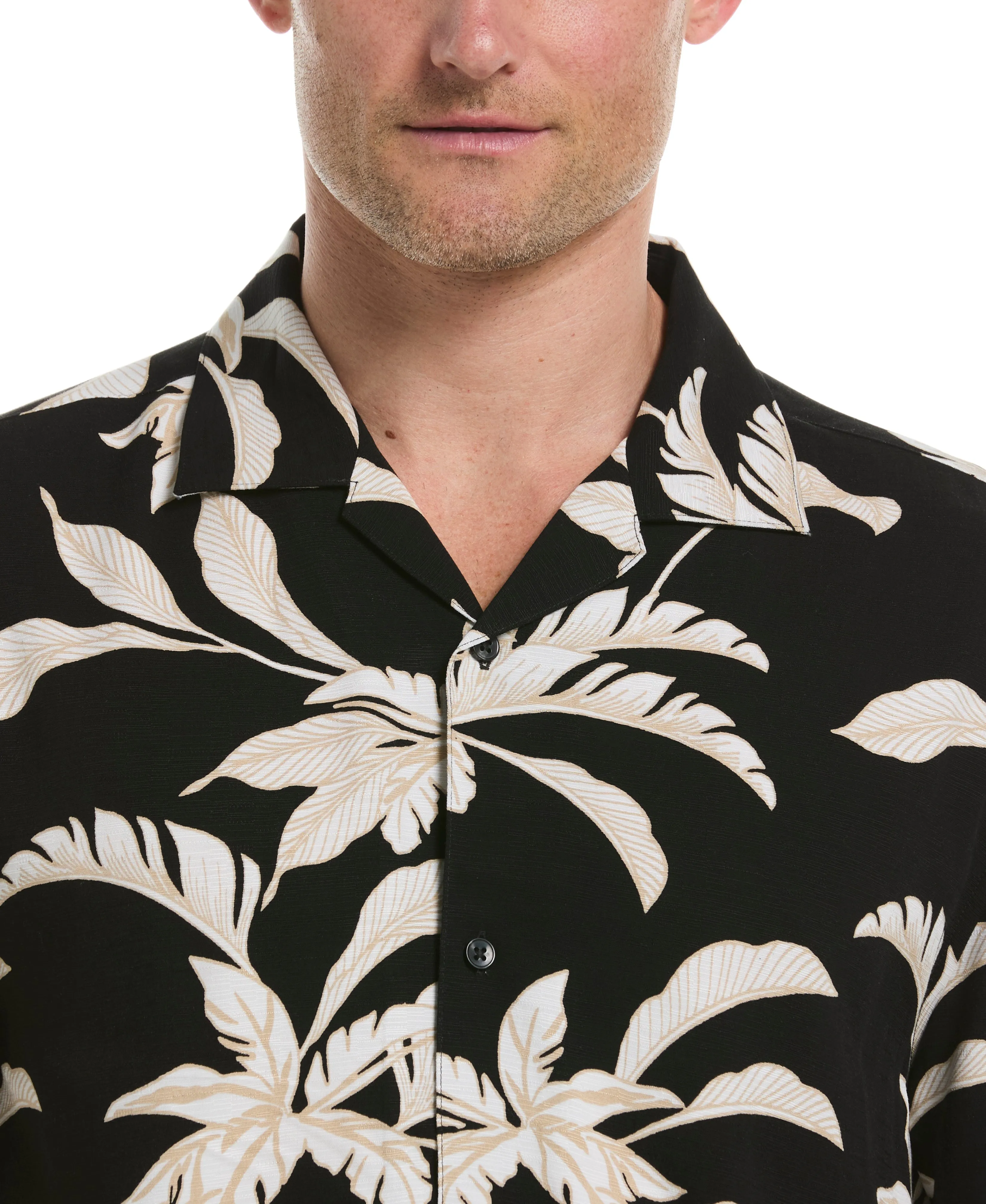 All-Over Tropical Print Shirt sold by Cubavera product image thumbnail 4