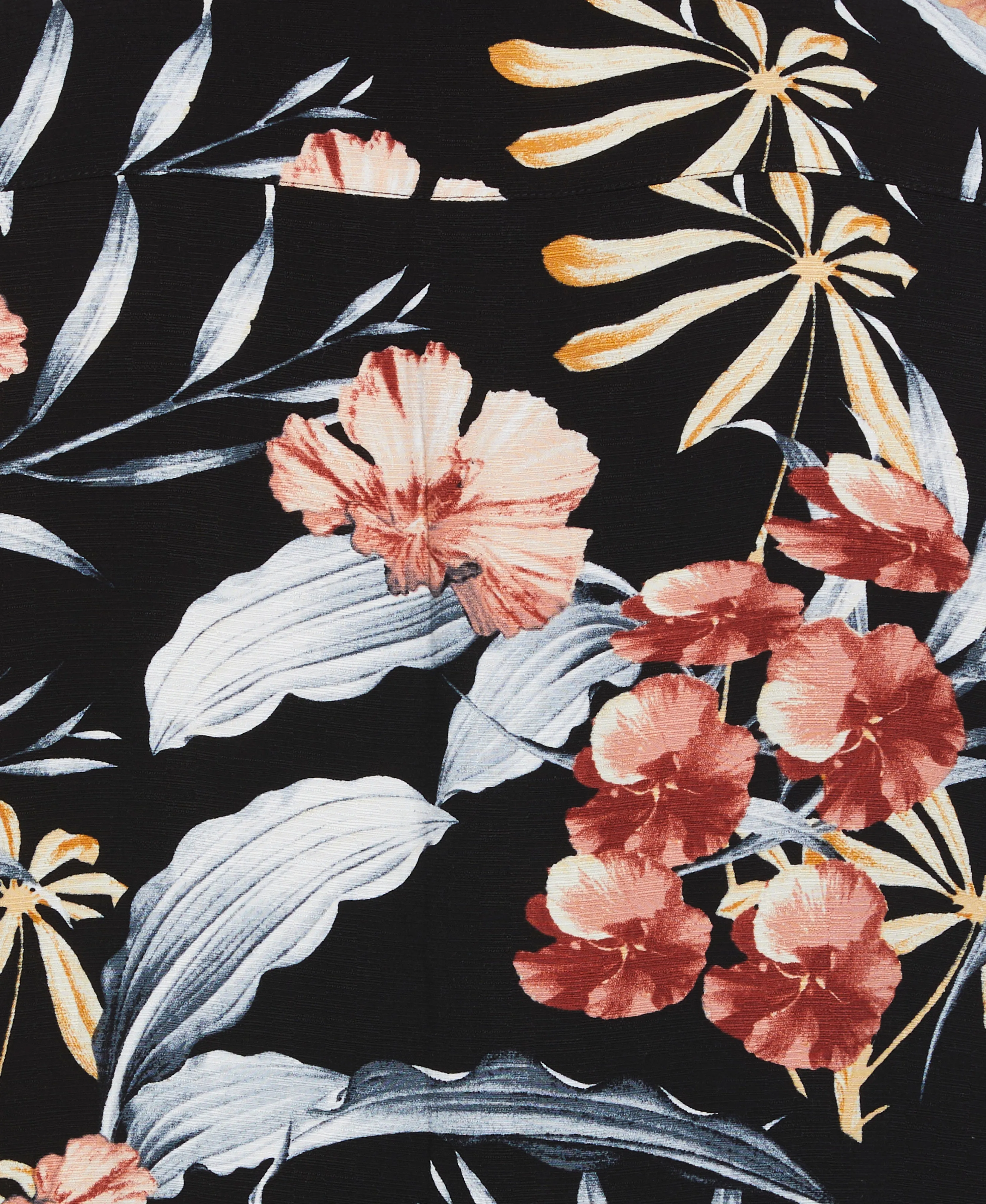 Tropical Floral Print Shirt sold by Cubavera product image thumbnail 5