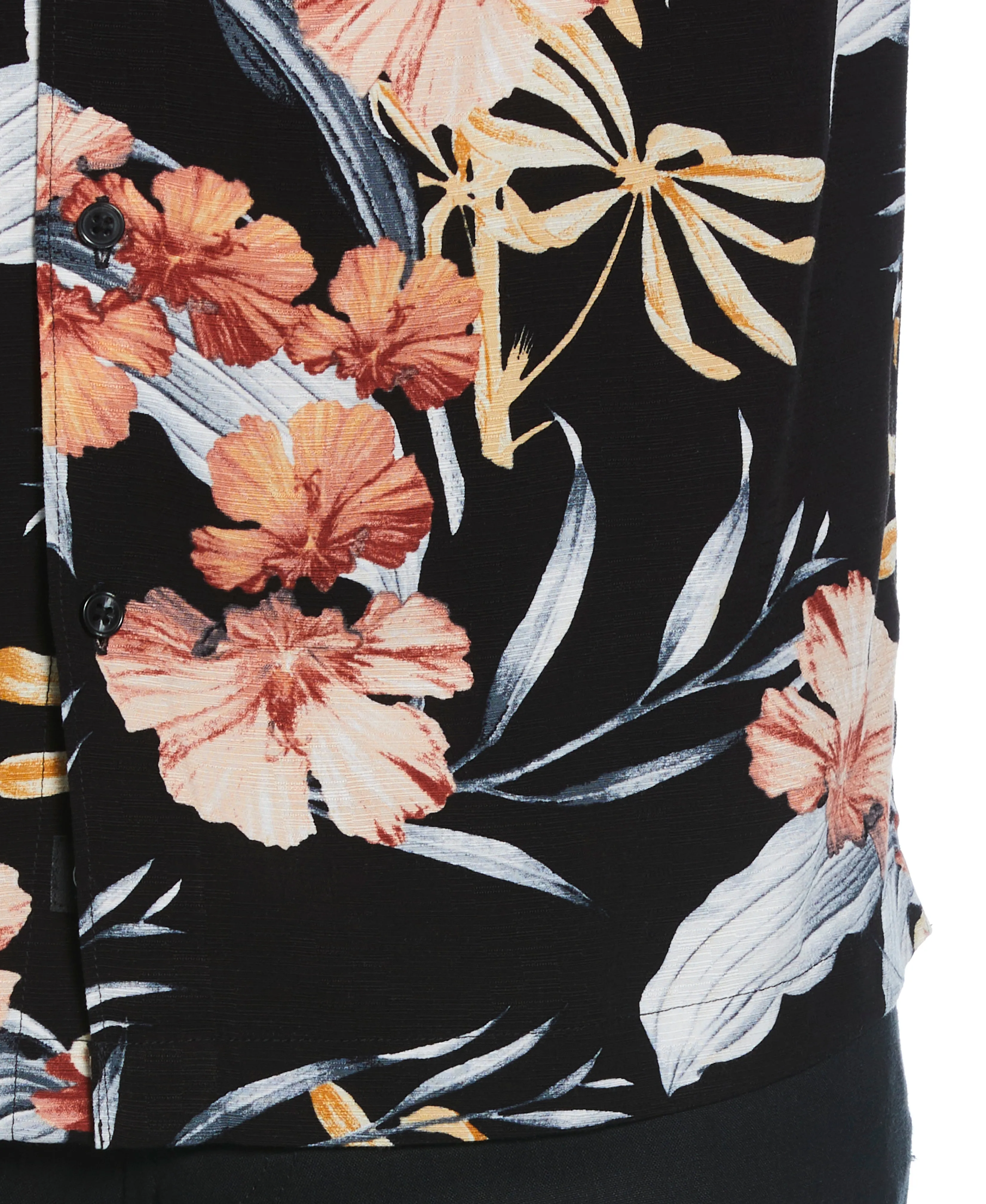 Tropical Floral Print Shirt sold by Cubavera product image thumbnail 3