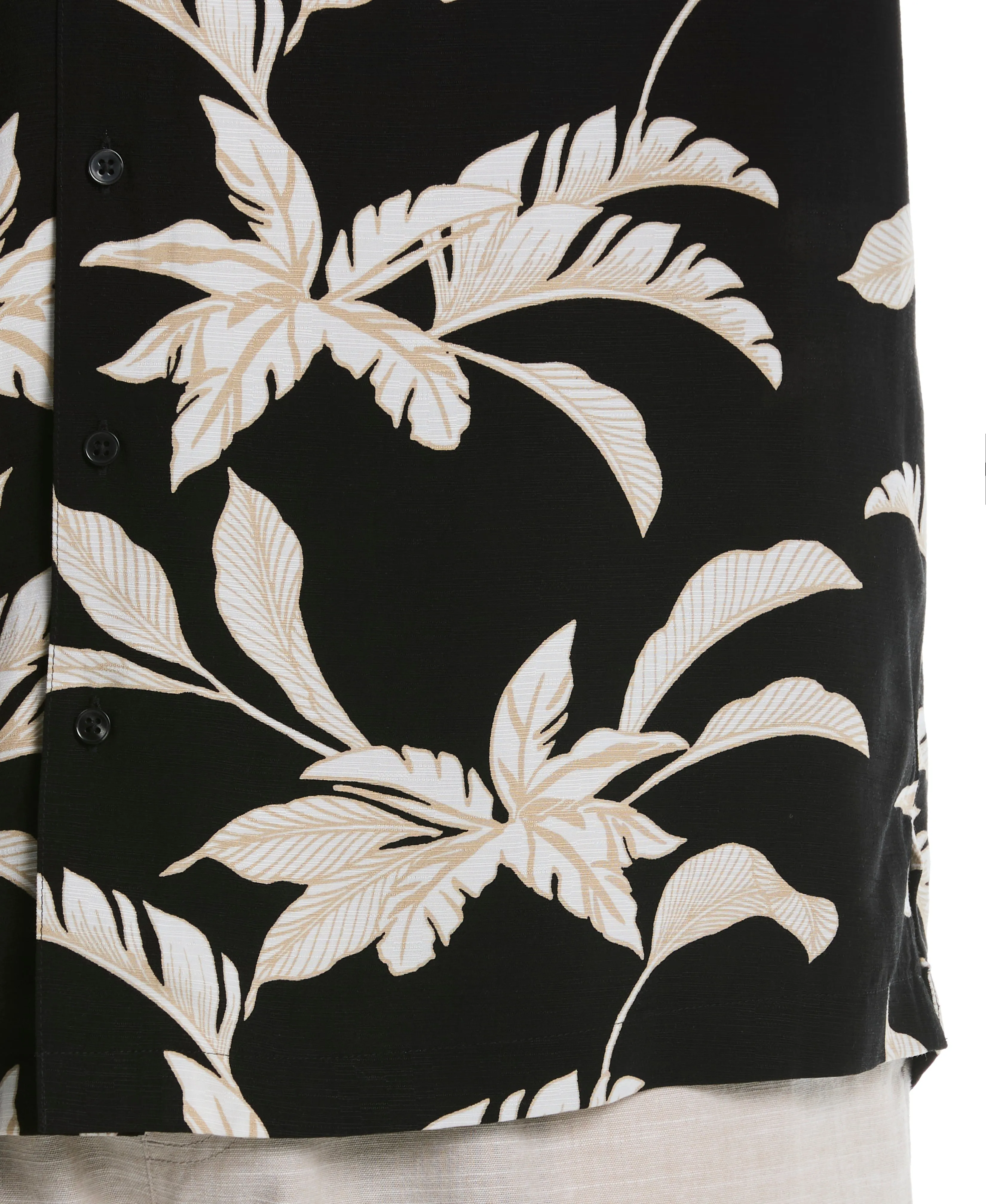 Big & Tall All-Over Tropical Print Shirt sold by Cubavera product image thumbnail 3