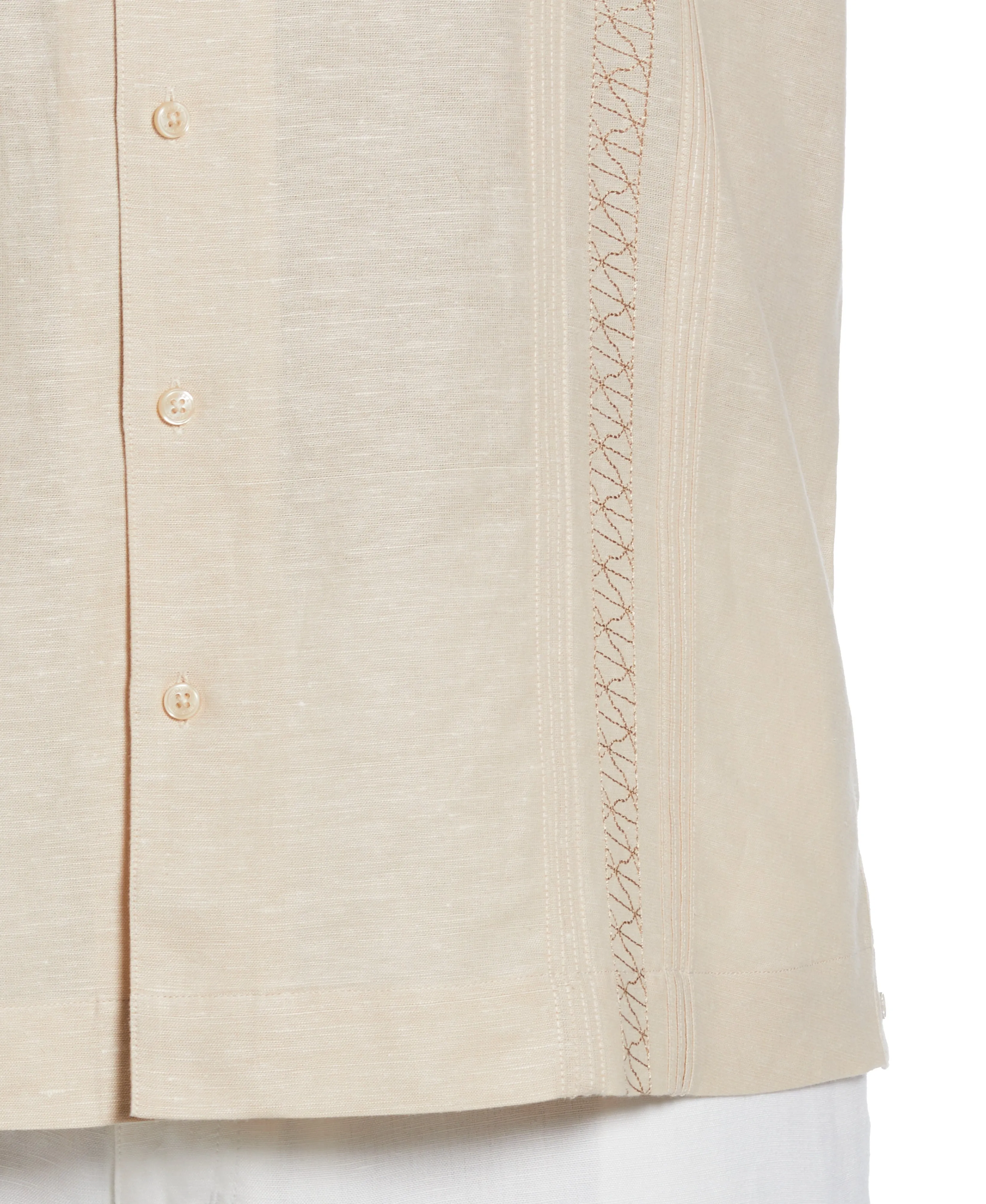 Big & Tall Two Pocket Embroidered Guayabera Shirt sold by Cubavera product image thumbnail 3