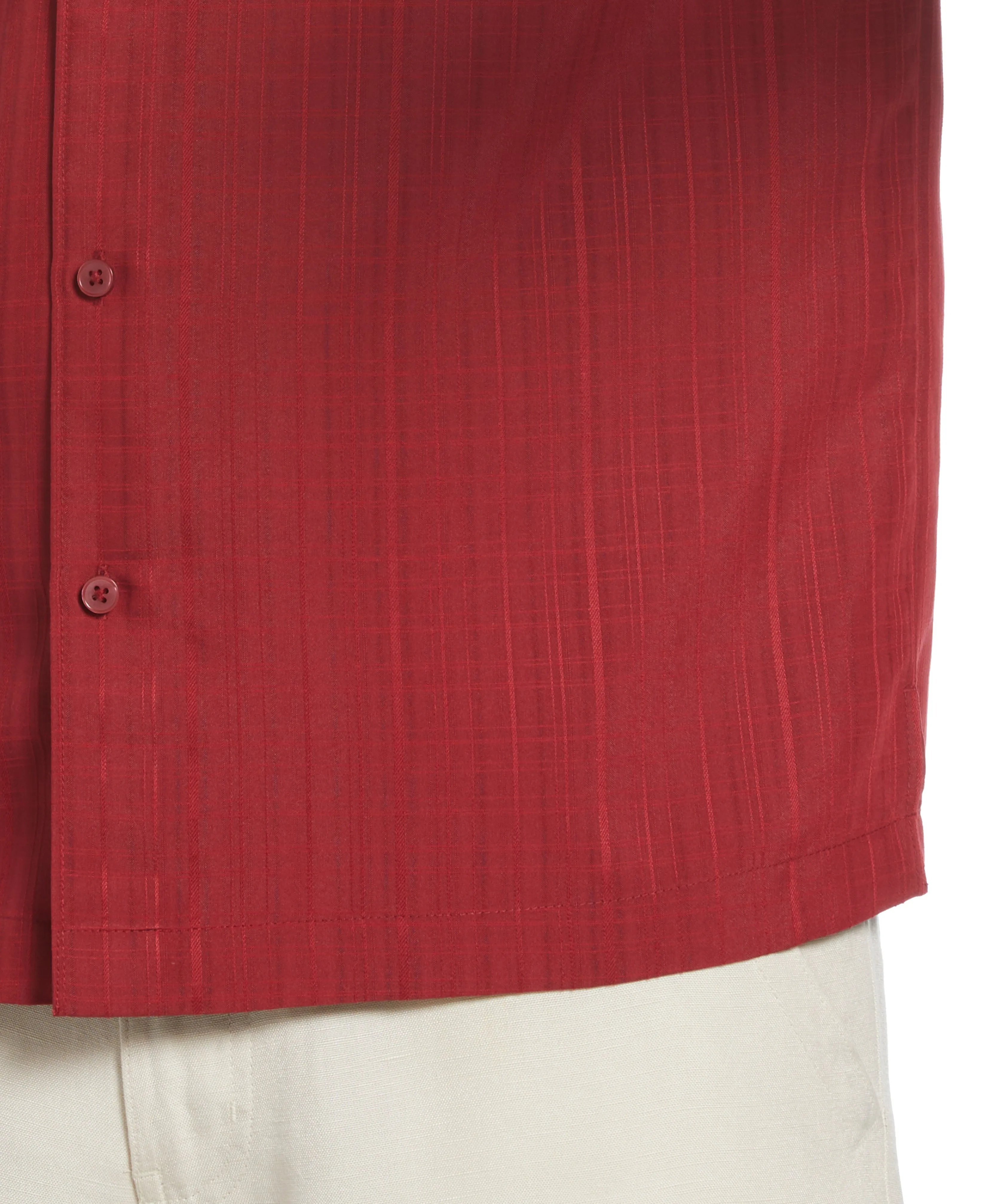 Classic Textured One Pocket Shirt sold by Cubavera product image thumbnail 3