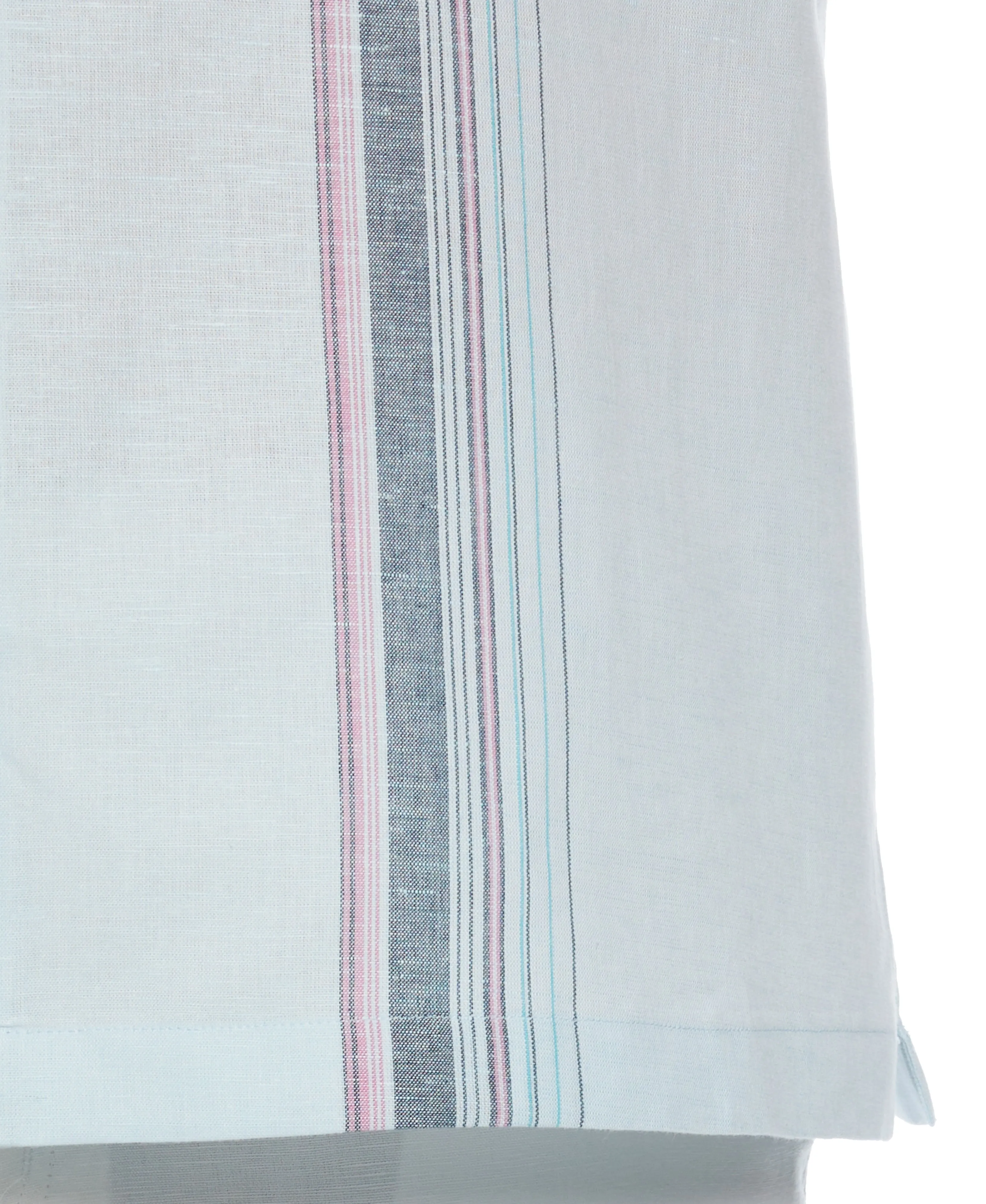 Big & Tall Linen Blend Stripe Panel Shirt sold by Cubavera product image thumbnail 3