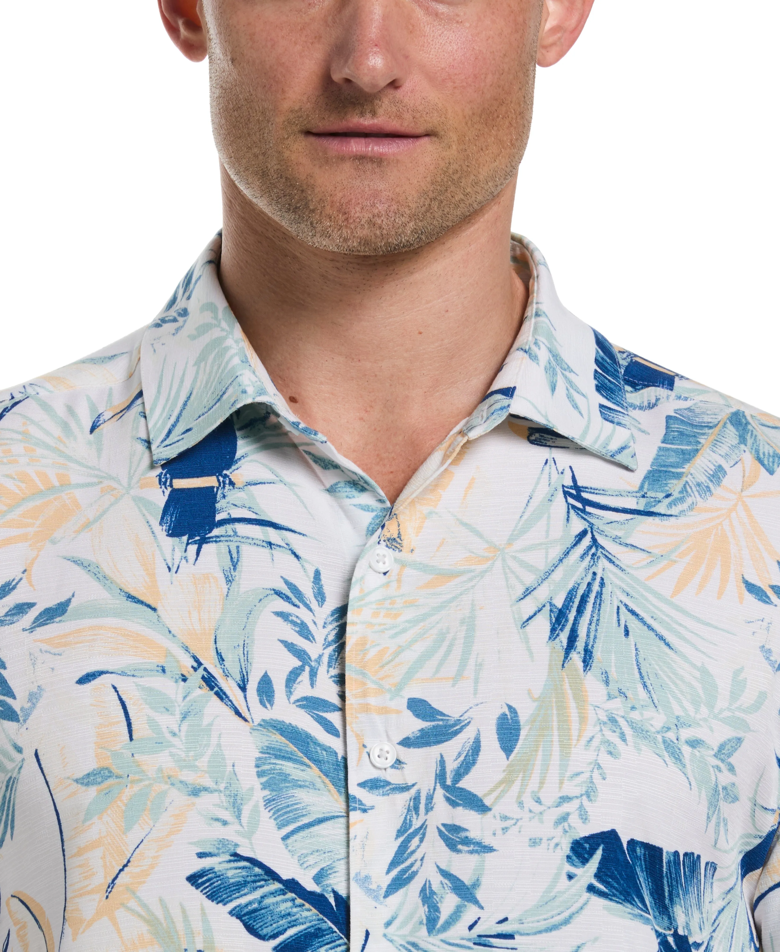 Toucan Print Shirt sold by Cubavera product image thumbnail 4