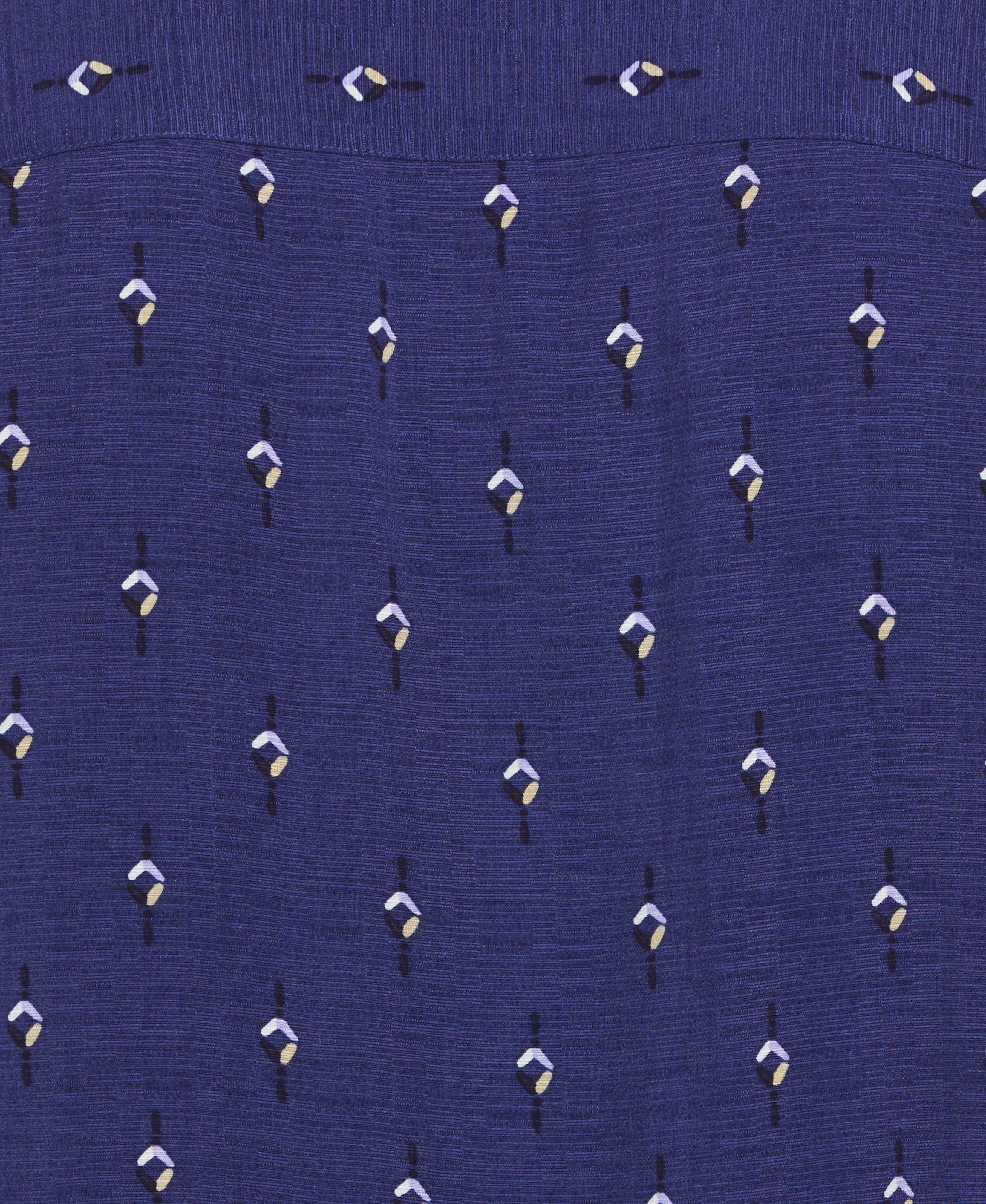 Retro Geometric Print Shirt sold by Cubavera product image thumbnail 5