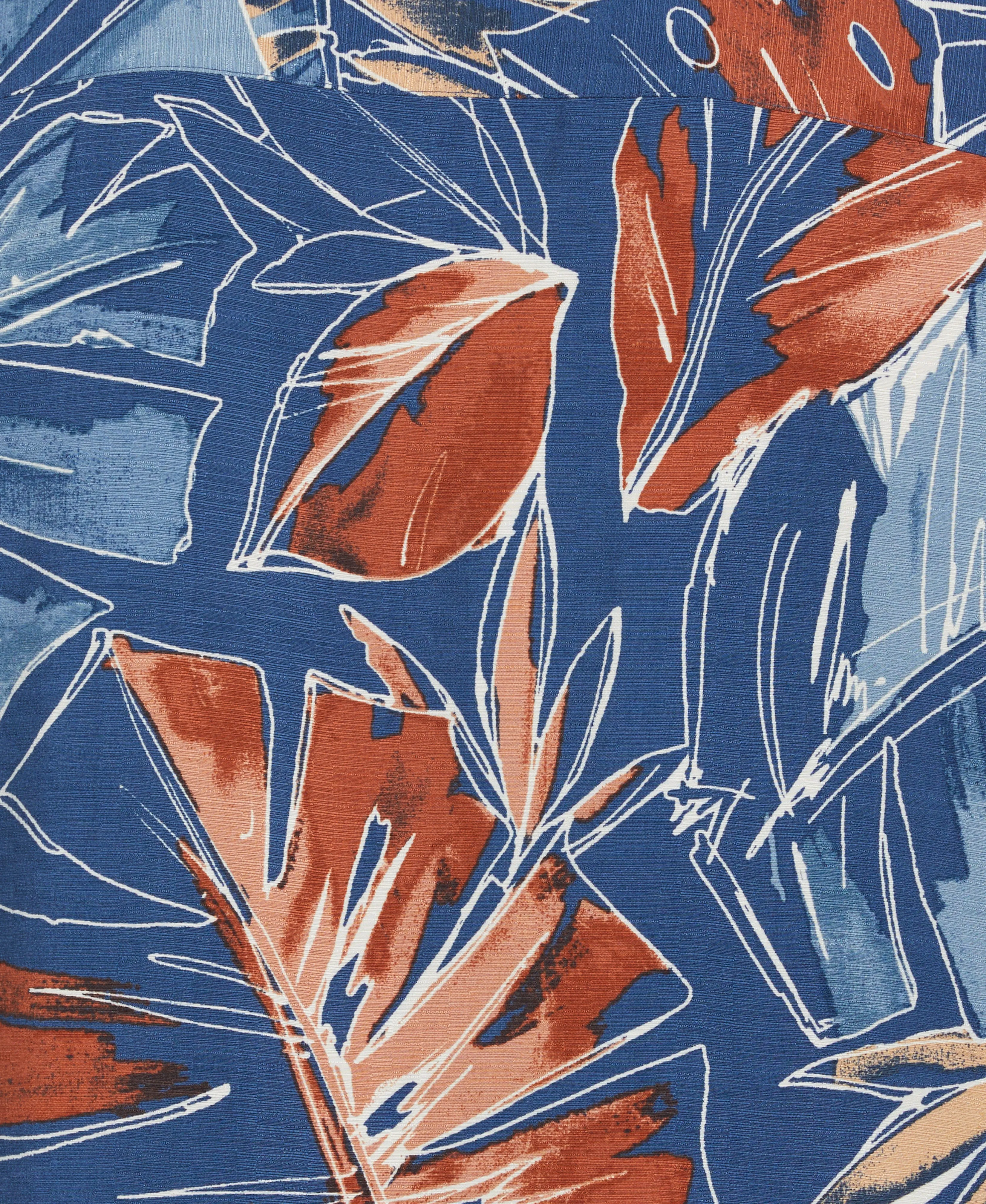 Big & Tall Oversized Tropical Sketch Print Shirt sold by Cubavera product image thumbnail 5