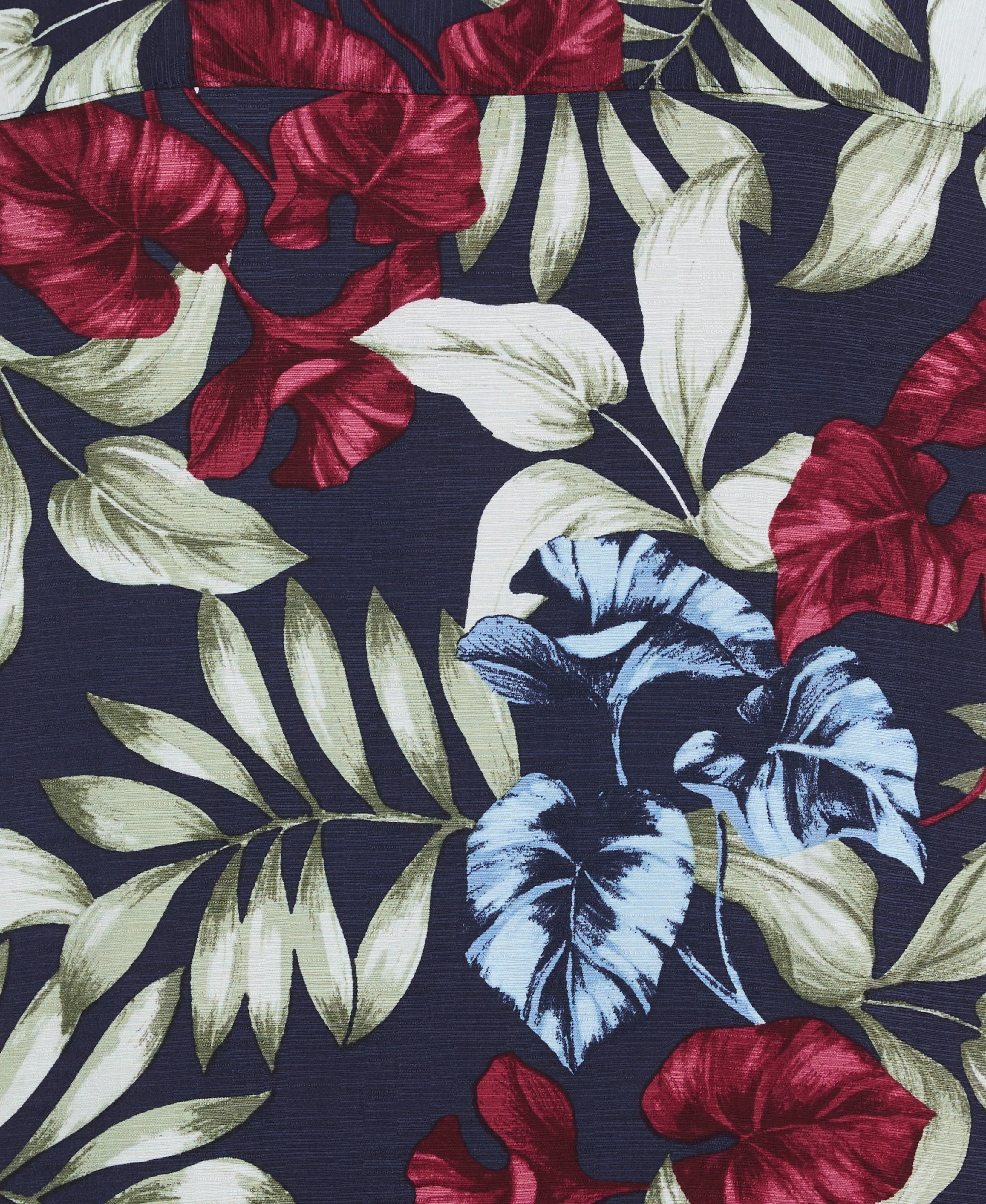 Viscose Texture Floral Print Shirt sold by Cubavera product image thumbnail 3