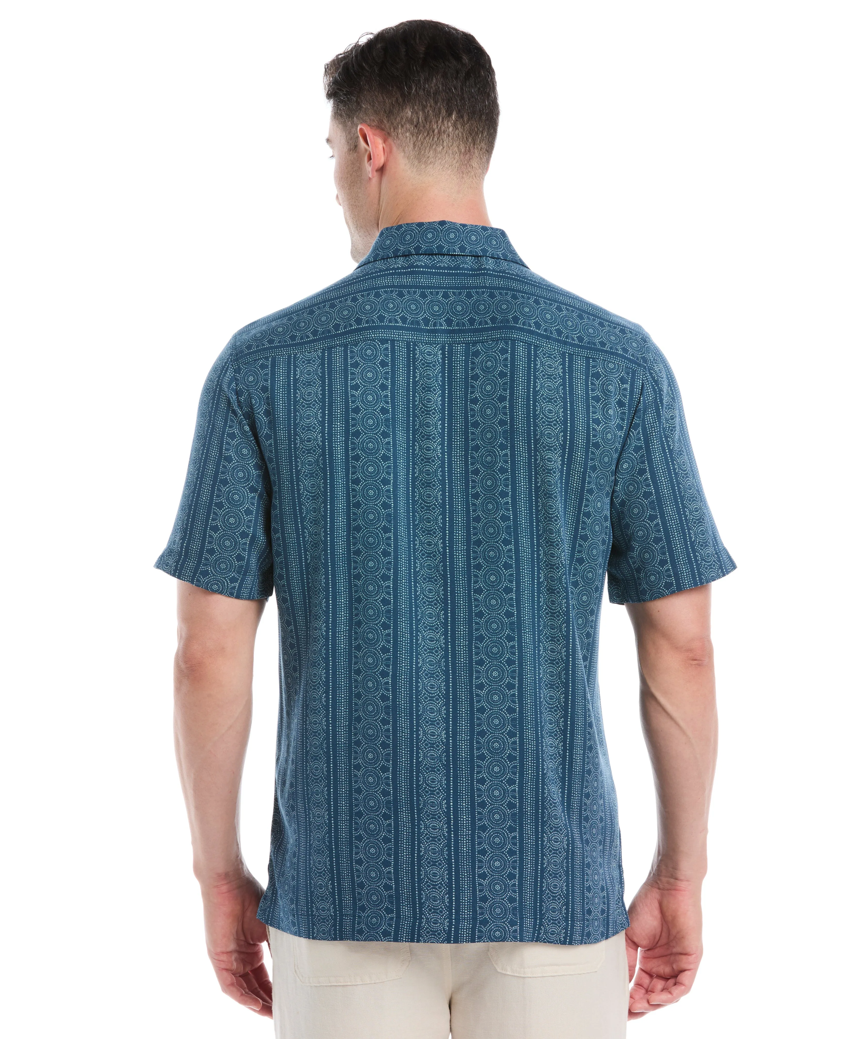 Viscose Twill Print Shirt sold by Cubavera product image thumbnail 2