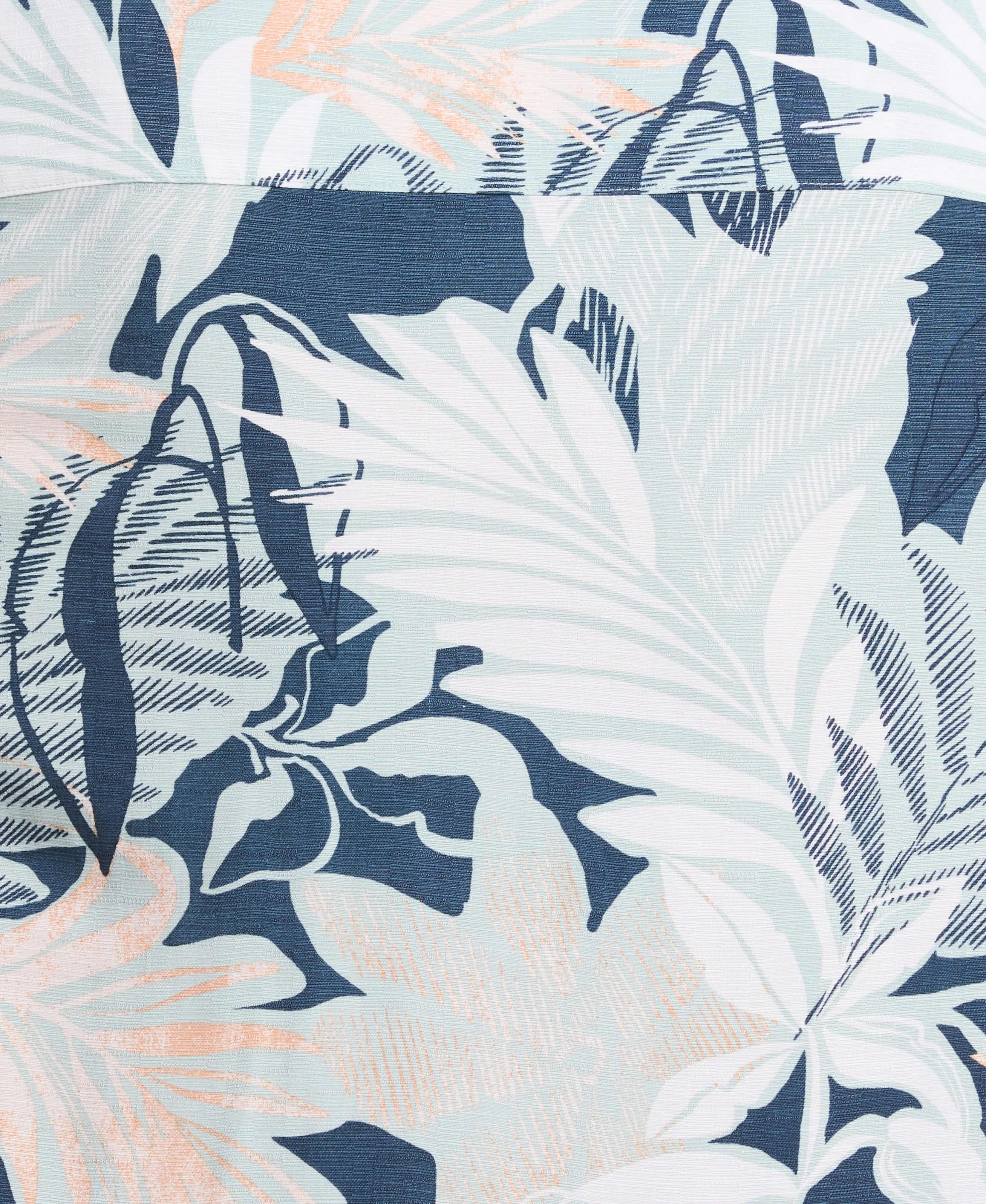 Big & Tall Tropical Print Shirt sold by Cubavera product image thumbnail 3