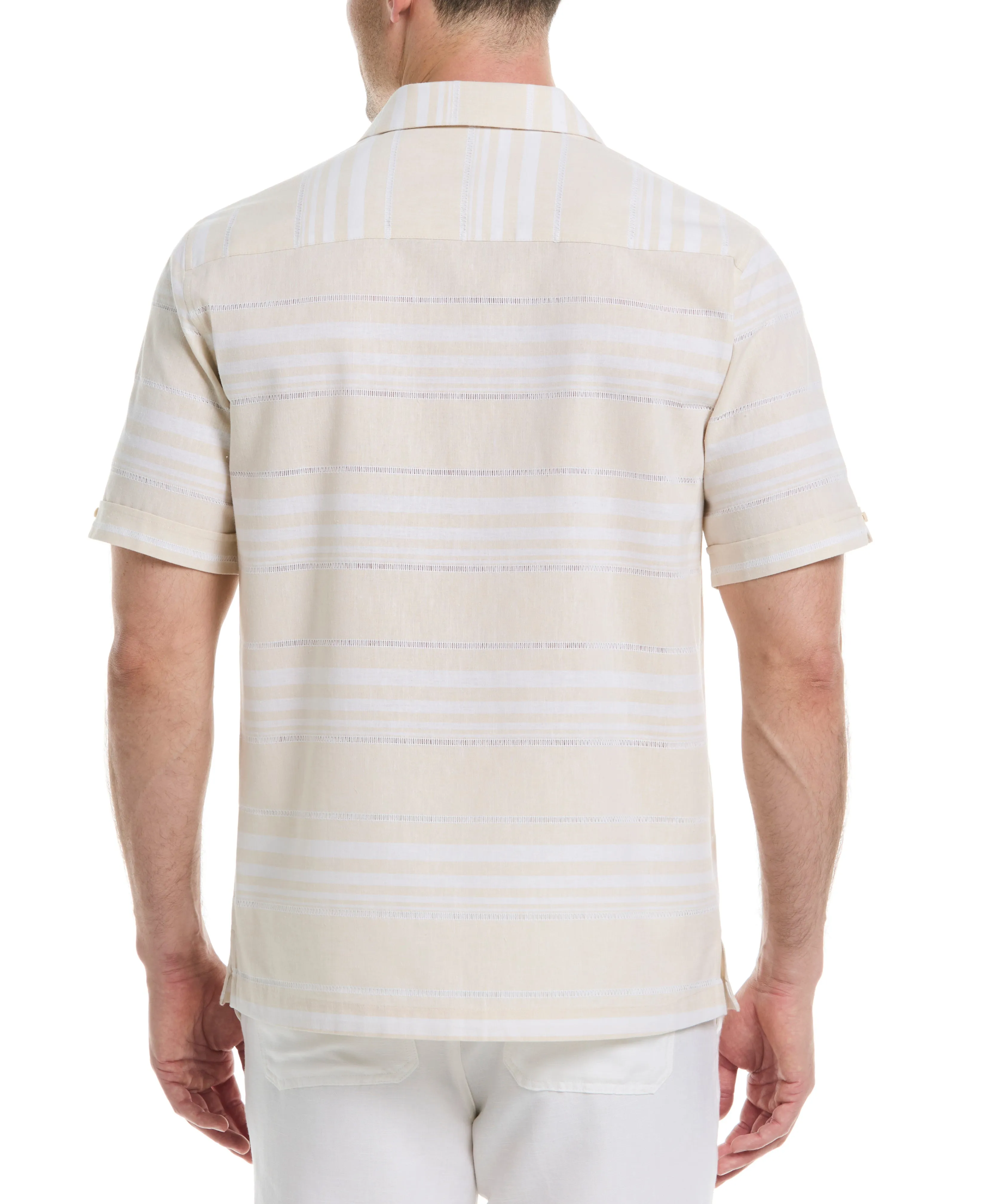 Horizontal Stripe Shirt sold by Cubavera product image thumbnail 2