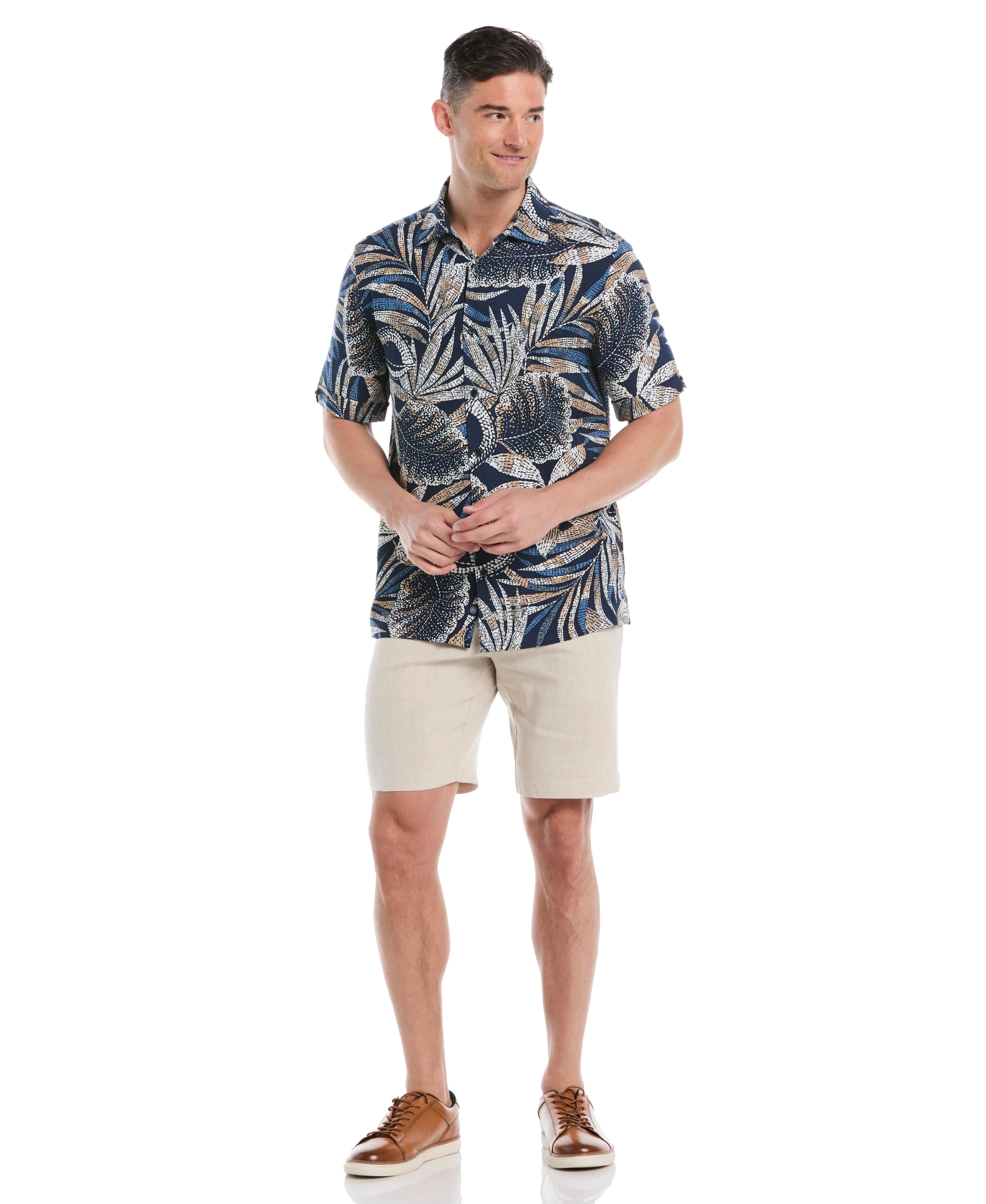 Tropical Print Shirt sold by Cubavera product image thumbnail 4