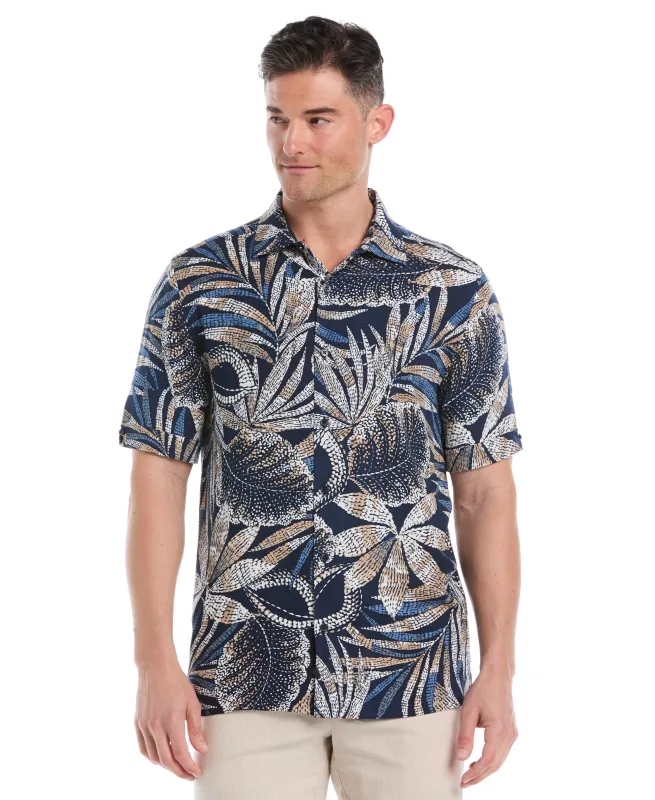 Tropical Print Shirt sold by Cubavera