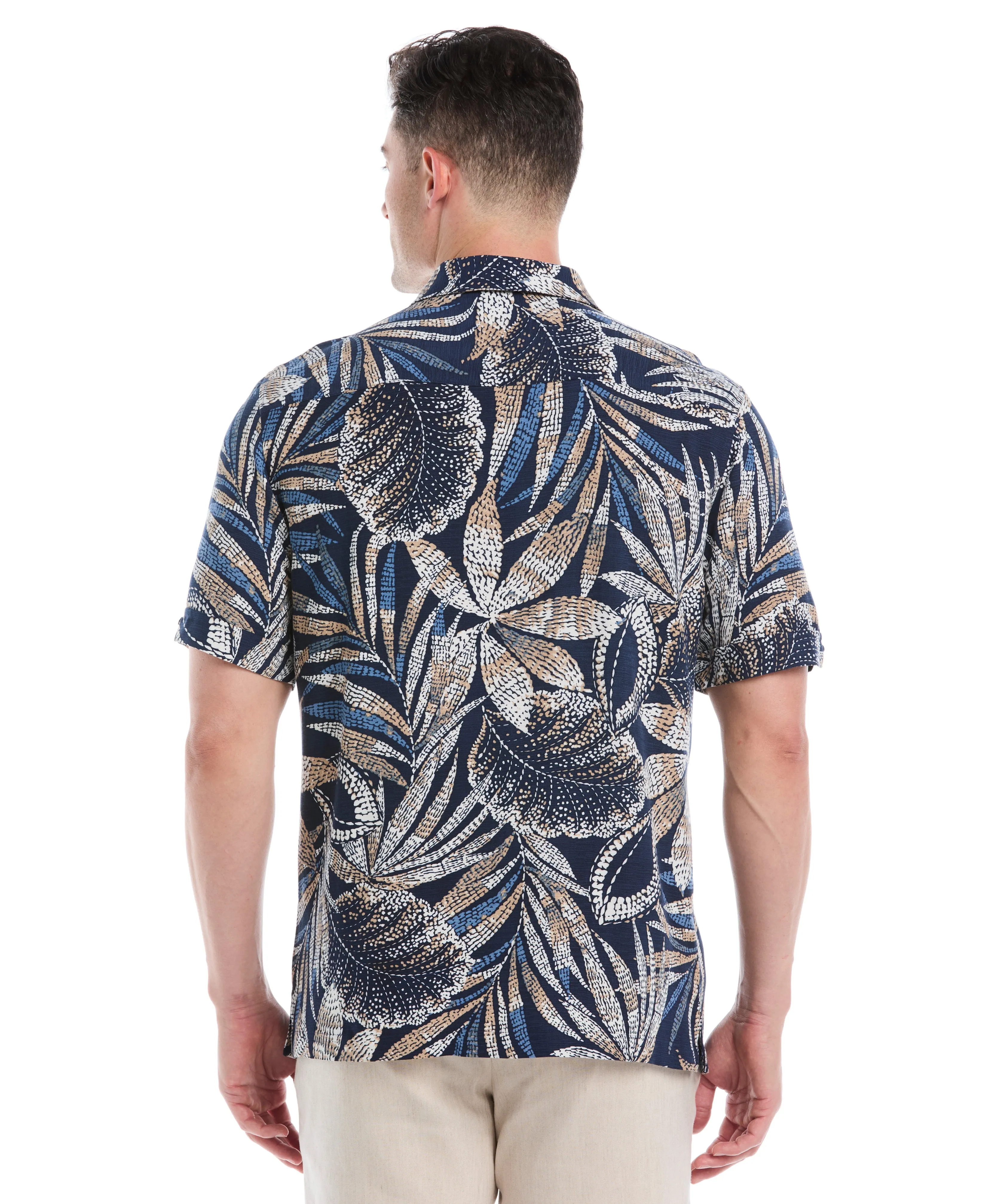 Tropical Print Shirt sold by Cubavera product image thumbnail 2