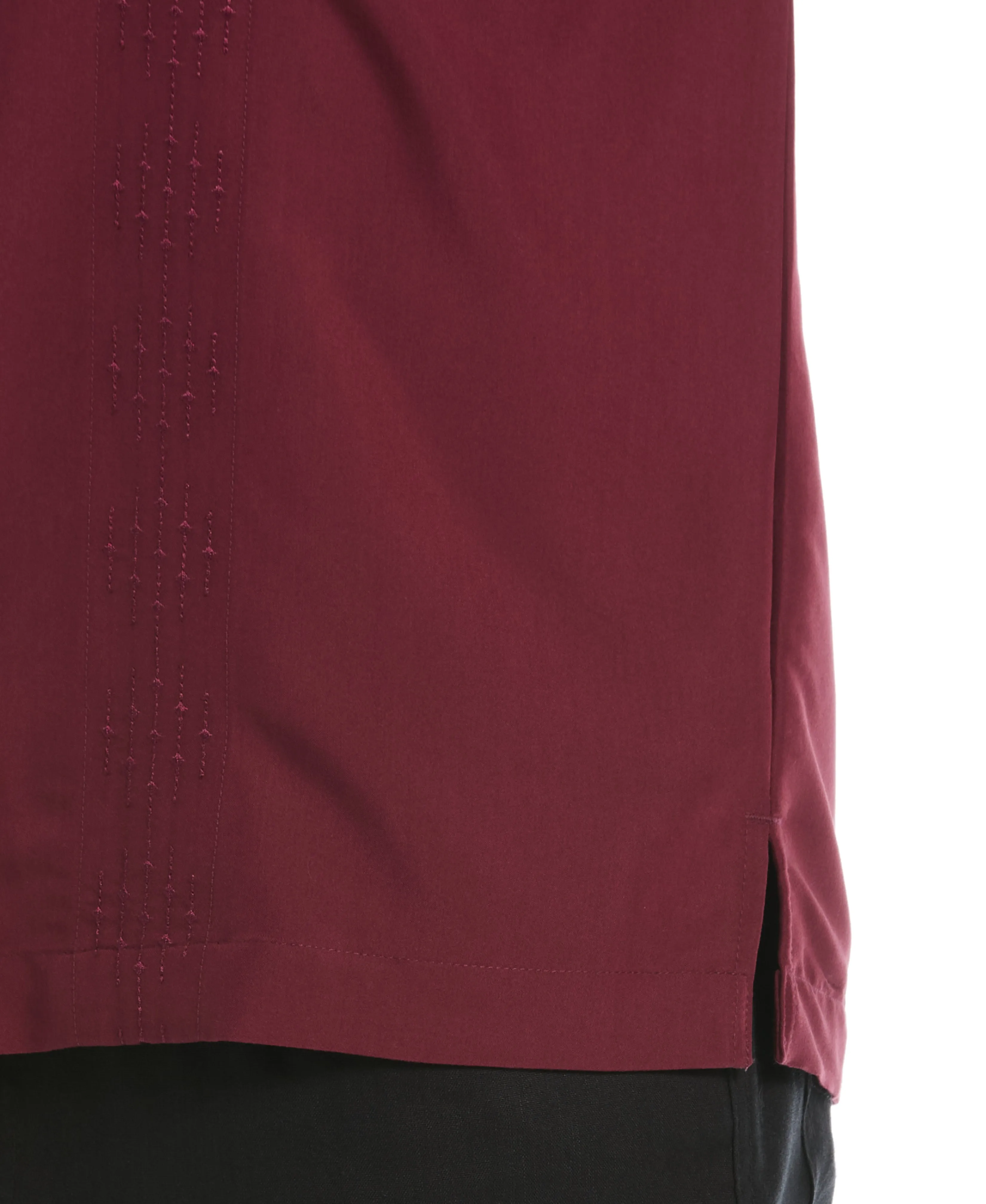 Tonal Argyle Embroidery Shirt sold by Cubavera product image thumbnail 3