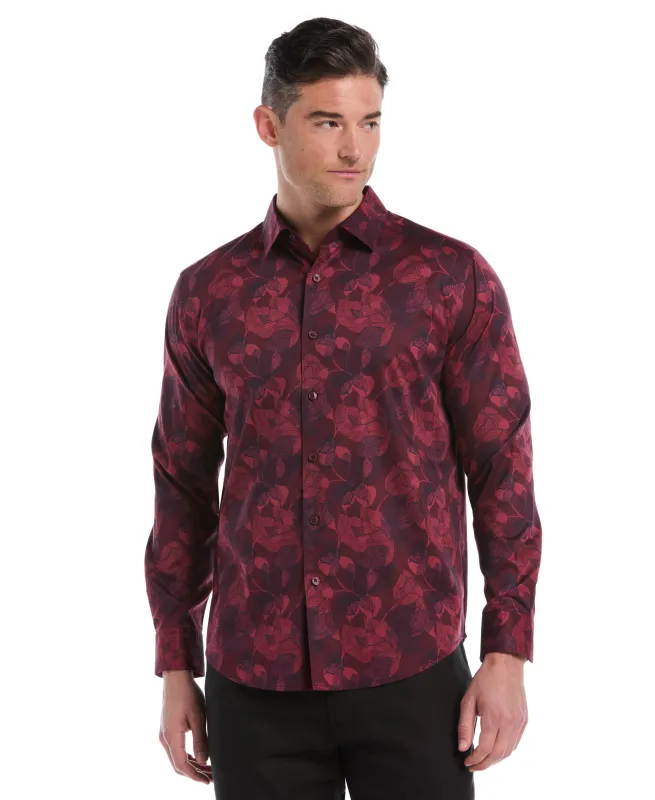 Floral Print Shirt sold by Cubavera