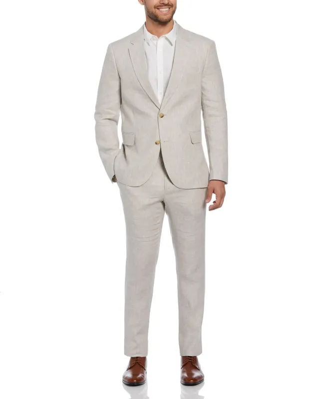 Delave Natural Linen Suit sold by Cubavera