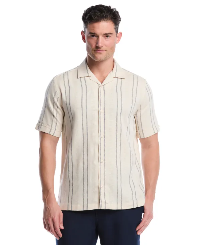 Dobby Stripe Shirt sold by Cubavera