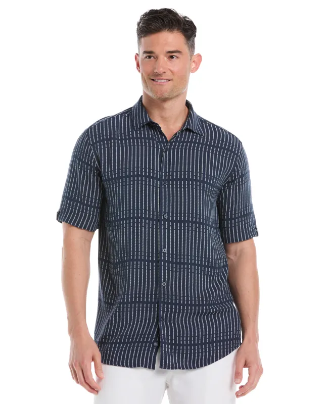 Stripe Print Shirt sold by Cubavera