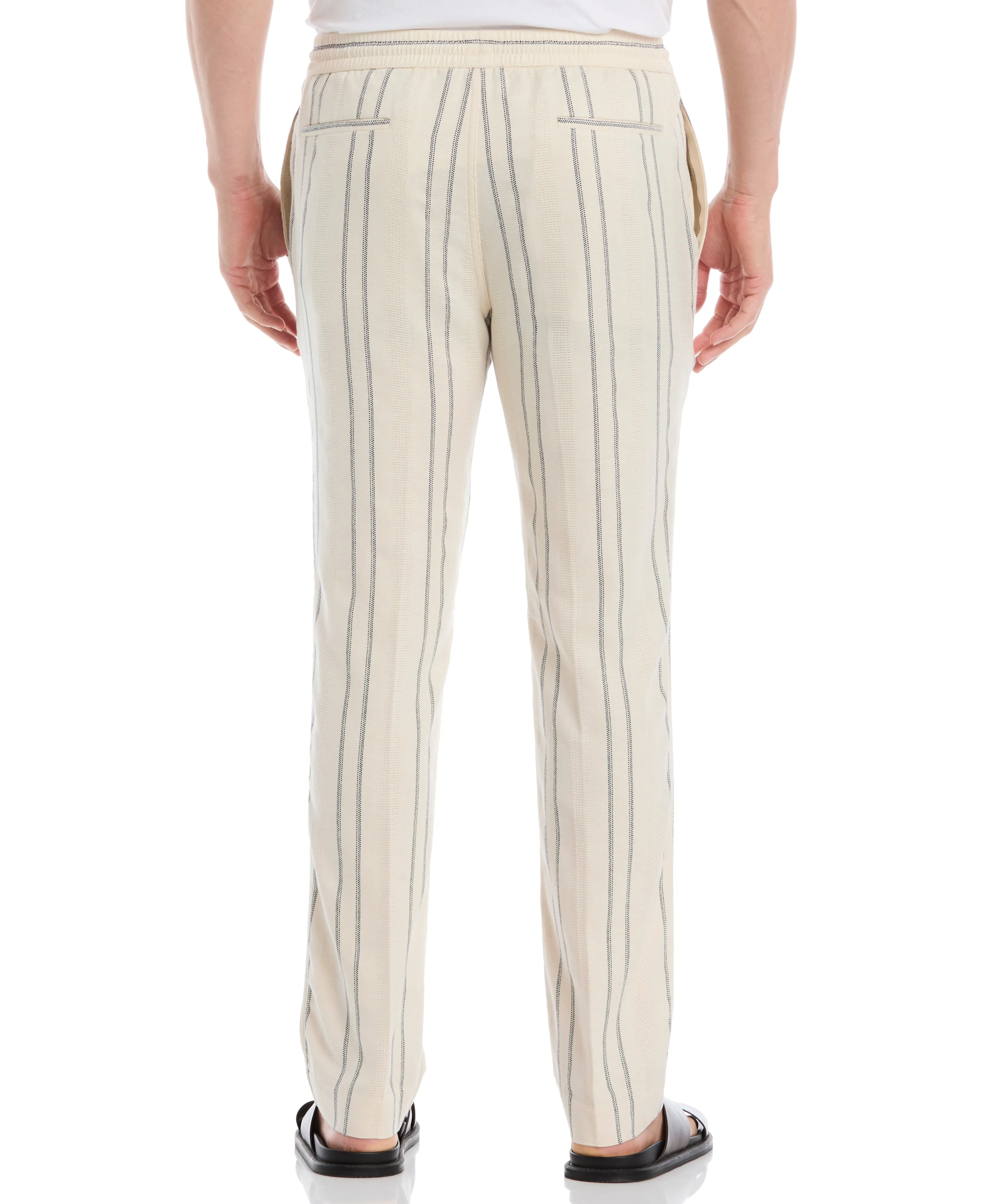 Dobby Stripe Pant sold by Cubavera product image thumbnail 2