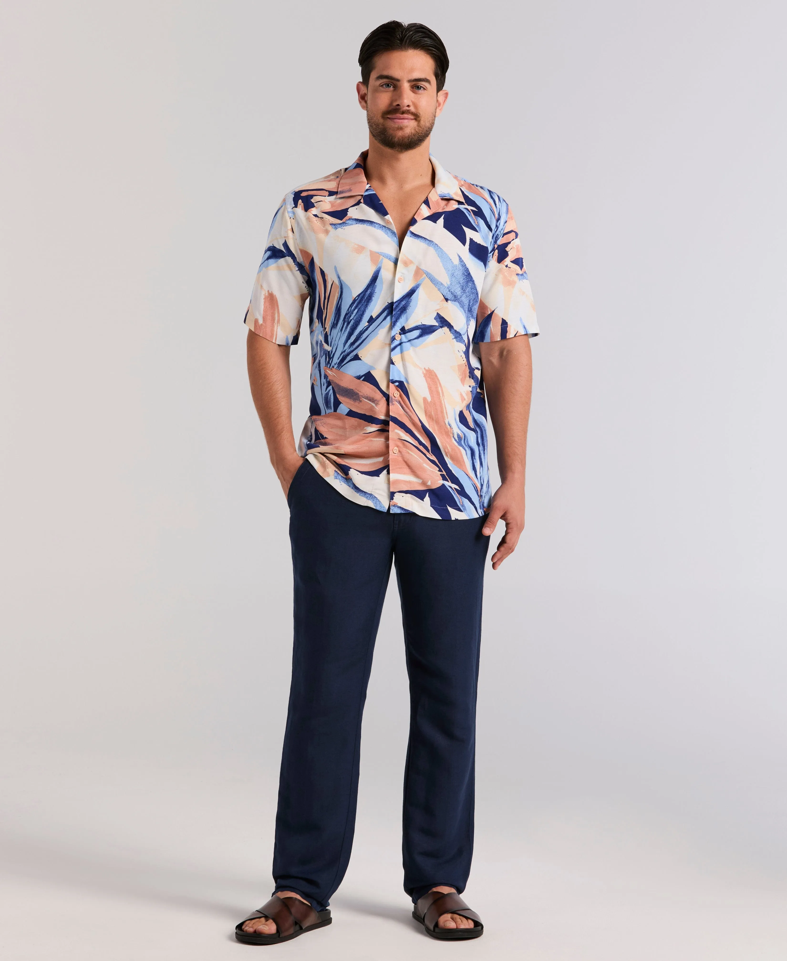 Abstract Print Shirt sold by Cubavera product image thumbnail 4