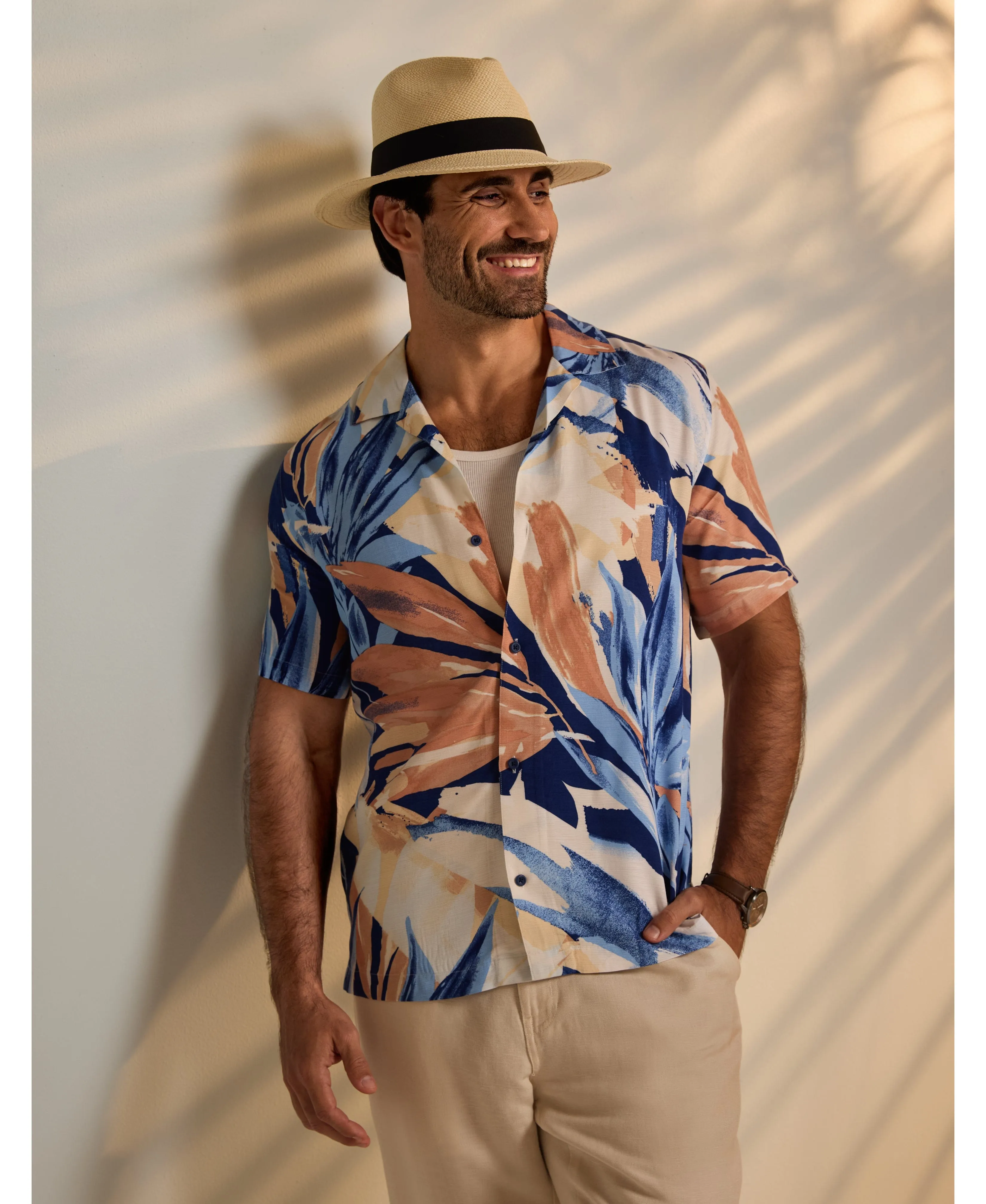 Abstract Print Shirt sold by Cubavera product image thumbnail 2