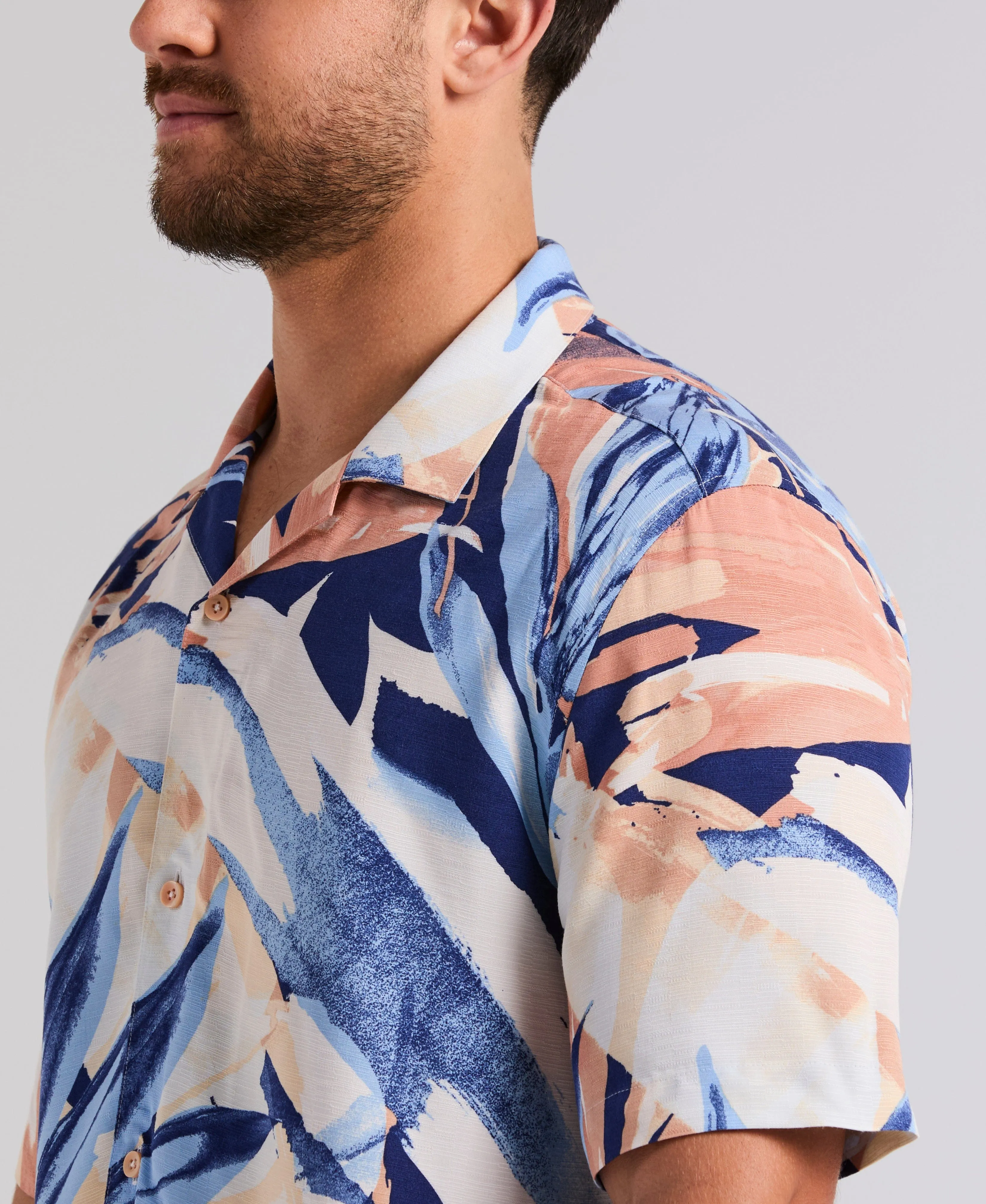 Abstract Print Shirt sold by Cubavera product image thumbnail 5