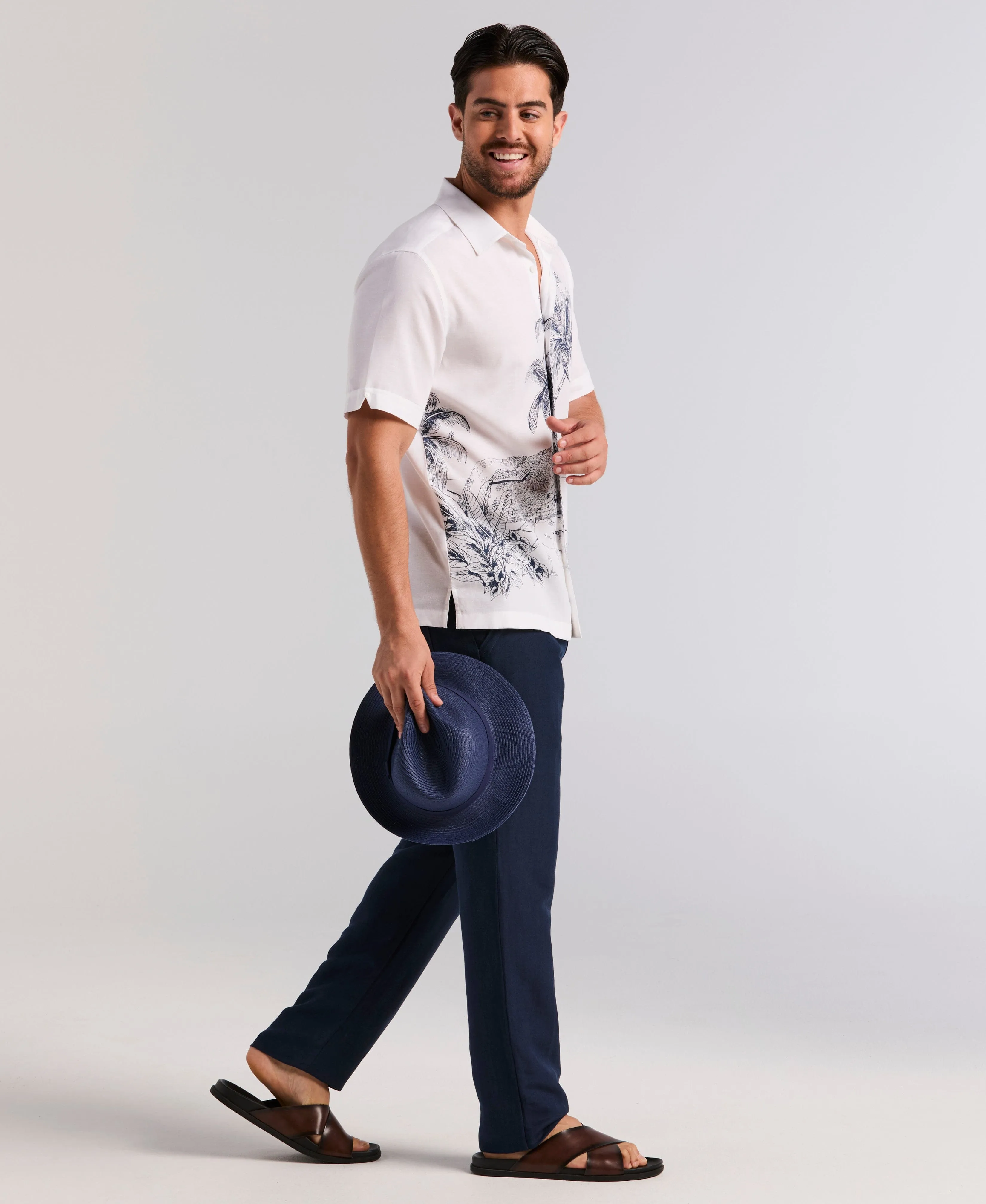 Island Scenic Print Shirt sold by Cubavera product image thumbnail 4