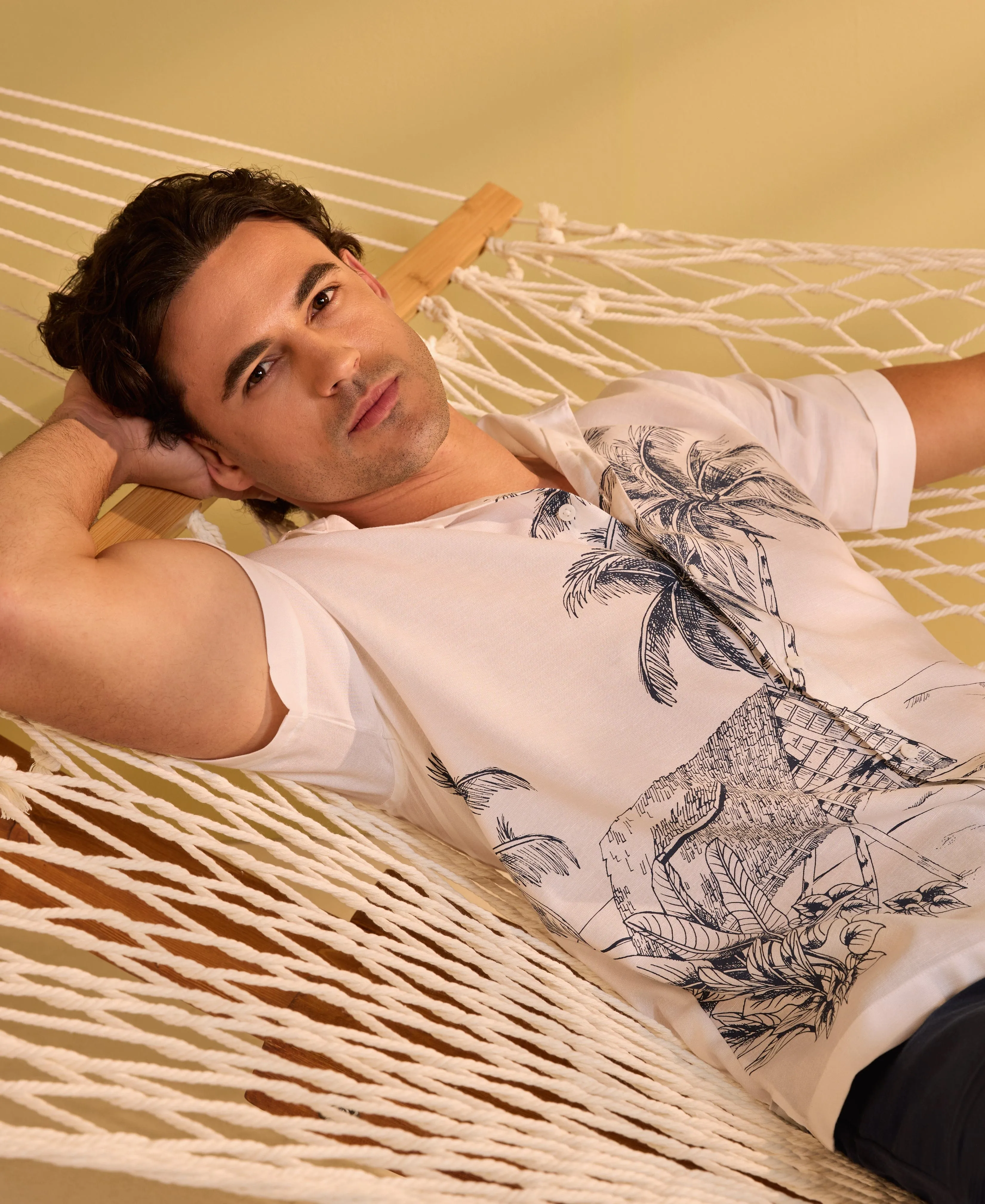 Island Scenic Print Shirt sold by Cubavera product image thumbnail 2