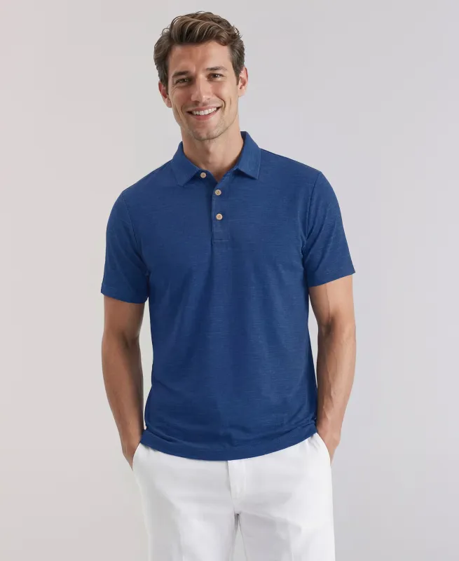 Heather Polo made by Cubavera