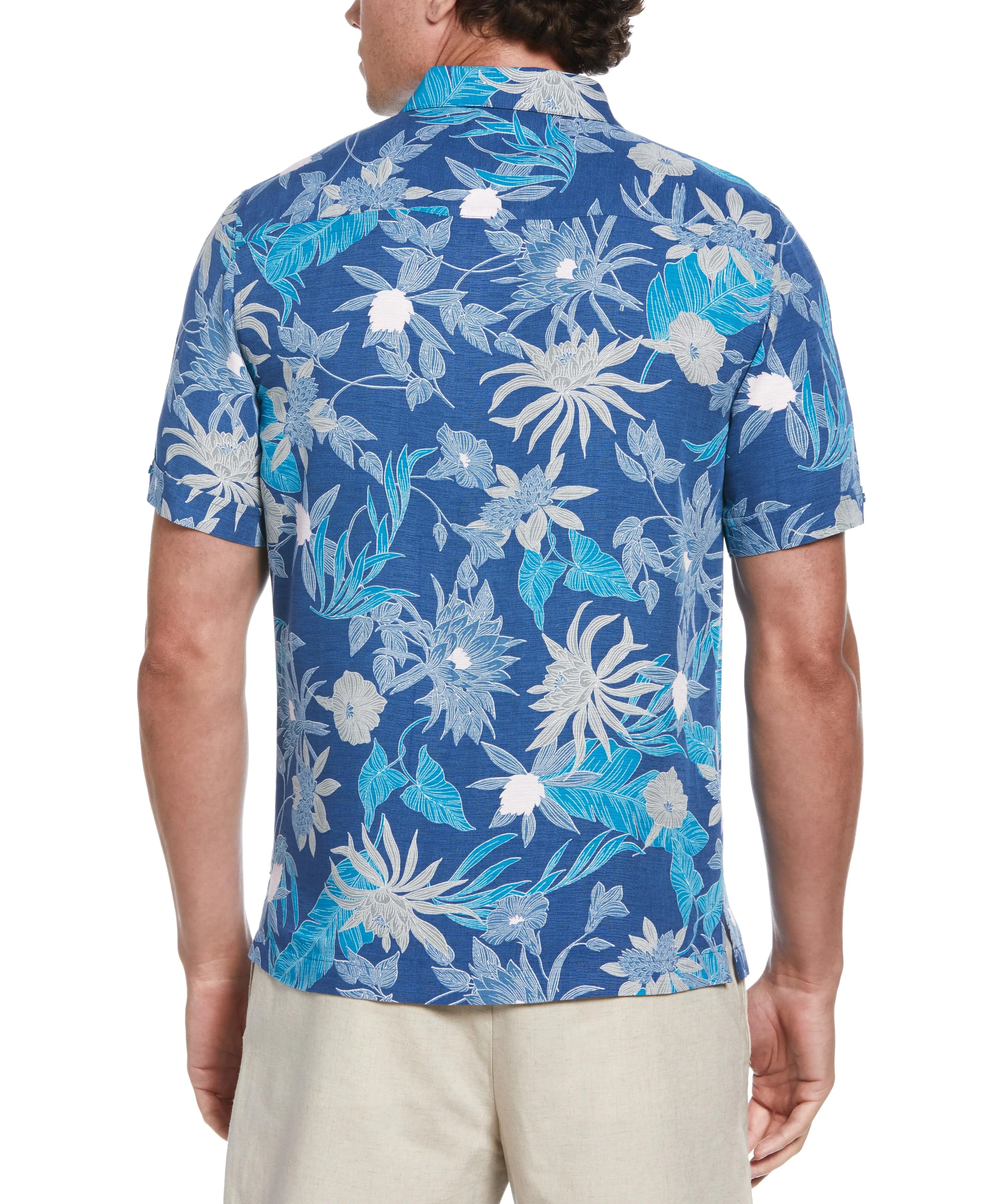 Botanical Print Shirt sold by Cubavera product image thumbnail 3