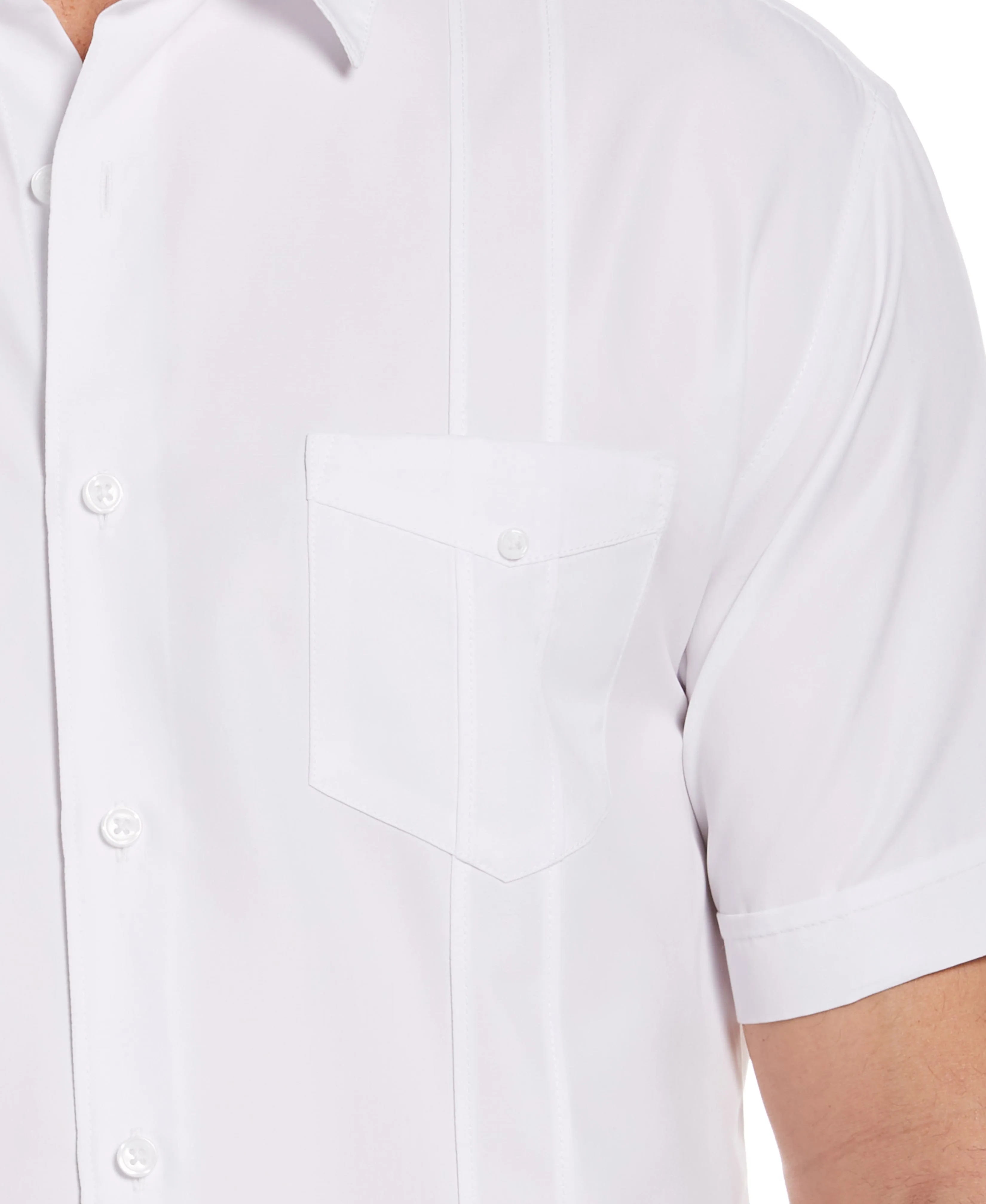 Big & Tall Two-Pocket Double Pintuck Shirt sold by Cubavera product image thumbnail 3