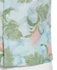 Linen Blend Tropical Floral Print Shirt sold by Cubavera