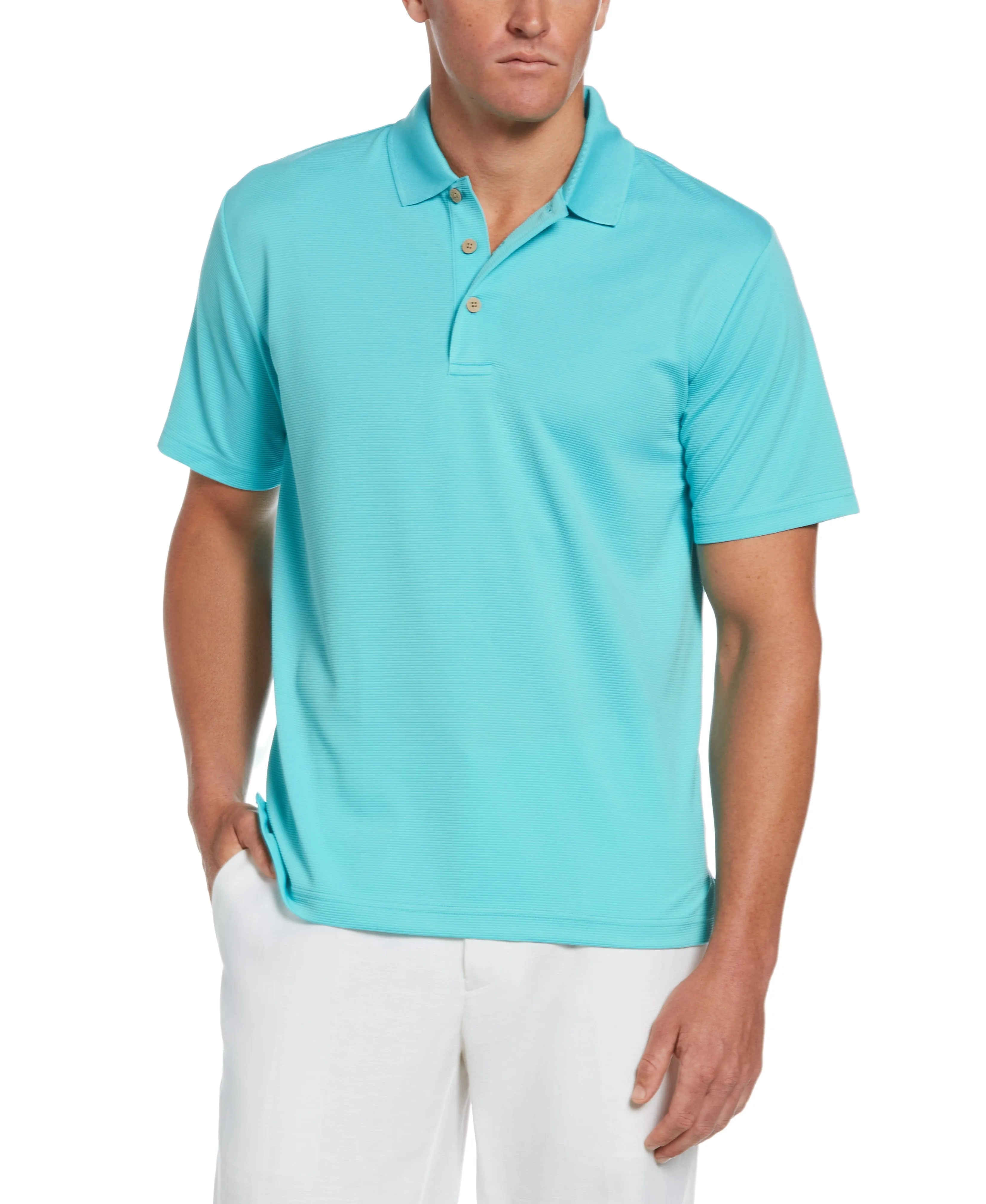 Big & Tall Solid Textured Polo sold by Cubavera
