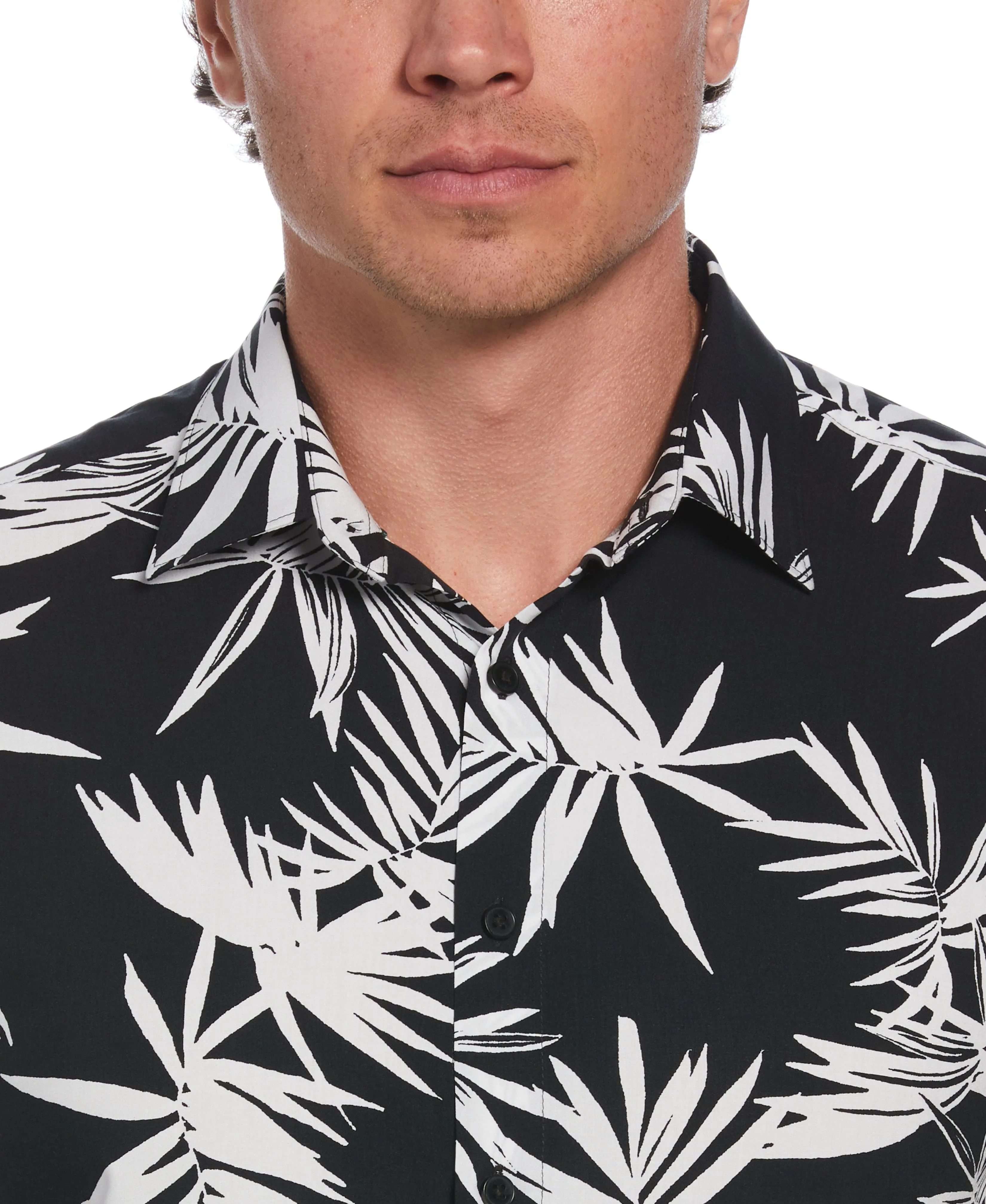 Palm Print Shirt sold by Cubavera product image thumbnail 3