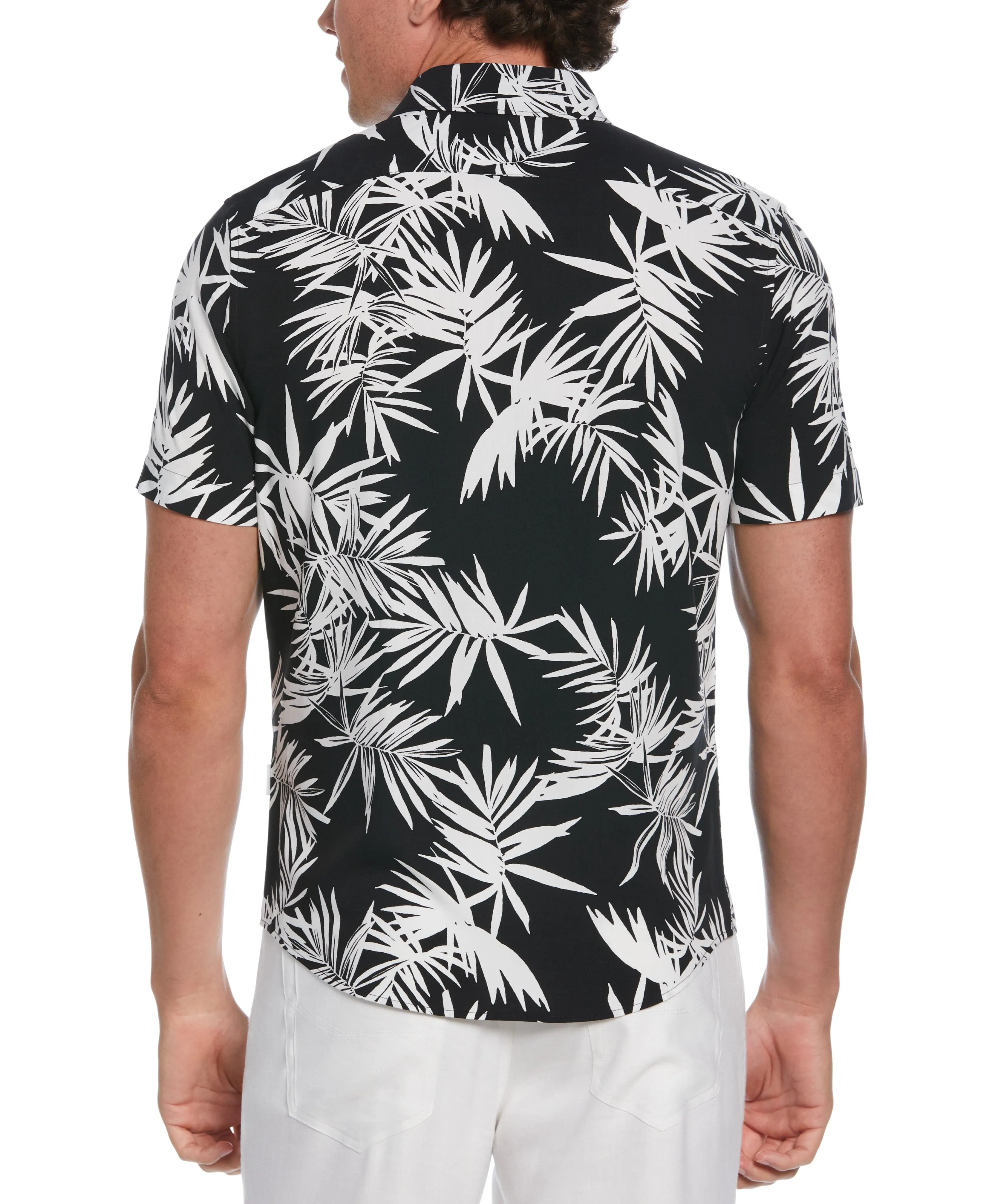 Palm Print Shirt sold by Cubavera product image thumbnail 2