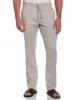 Linen Blend Mini Stripe Drawstring Pants sold by Cubavera
