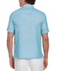 Big & Tall Linen Blend Argyle Embroidered Chambray Shirt sold by Cubavera