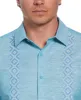 Big & Tall Linen Blend Argyle Embroidered Chambray Shirt sold by Cubavera