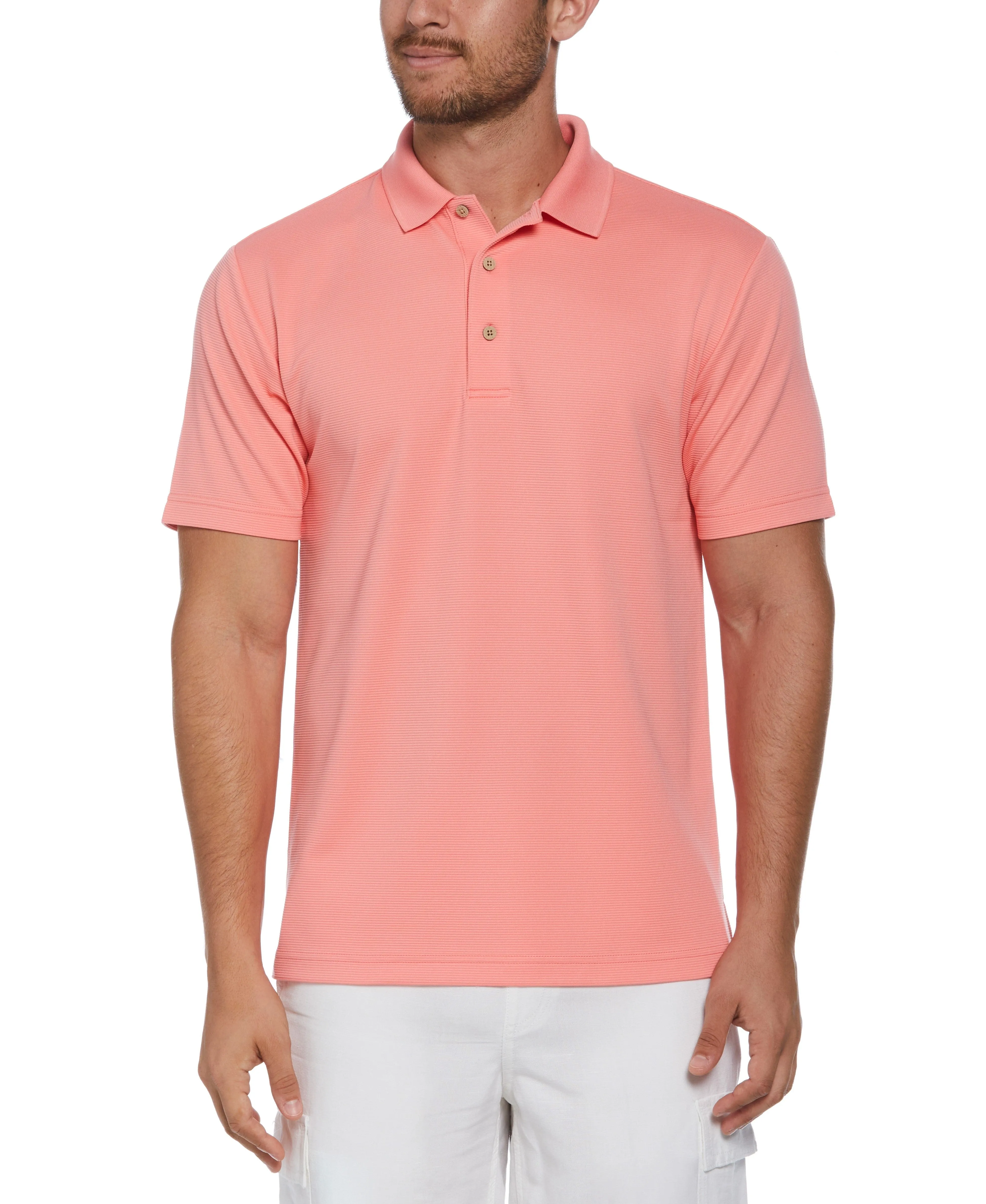 Big & Tall Solid Textured Polo sold by Cubavera