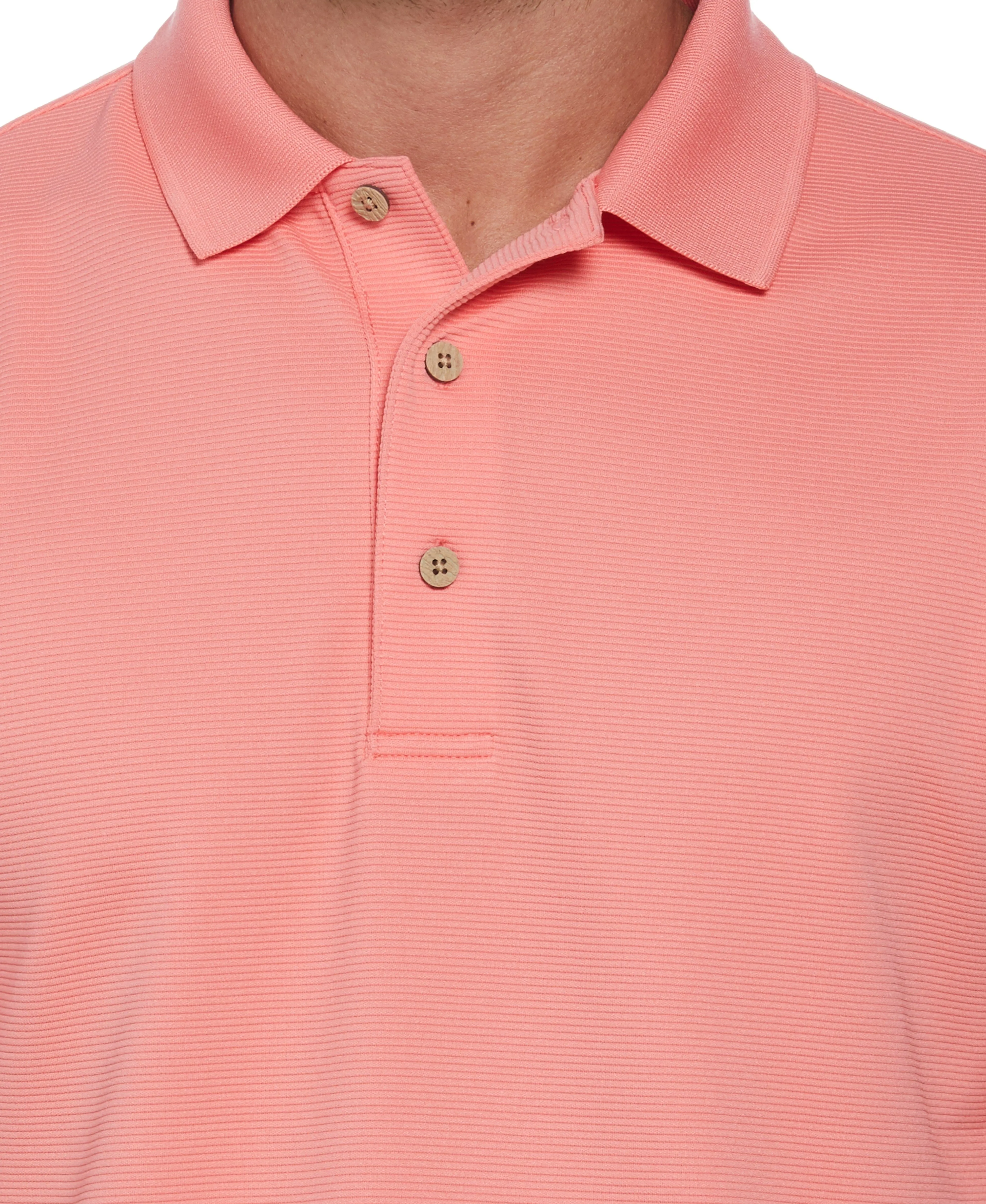 Big & Tall Solid Textured Polo sold by Cubavera product image thumbnail 3