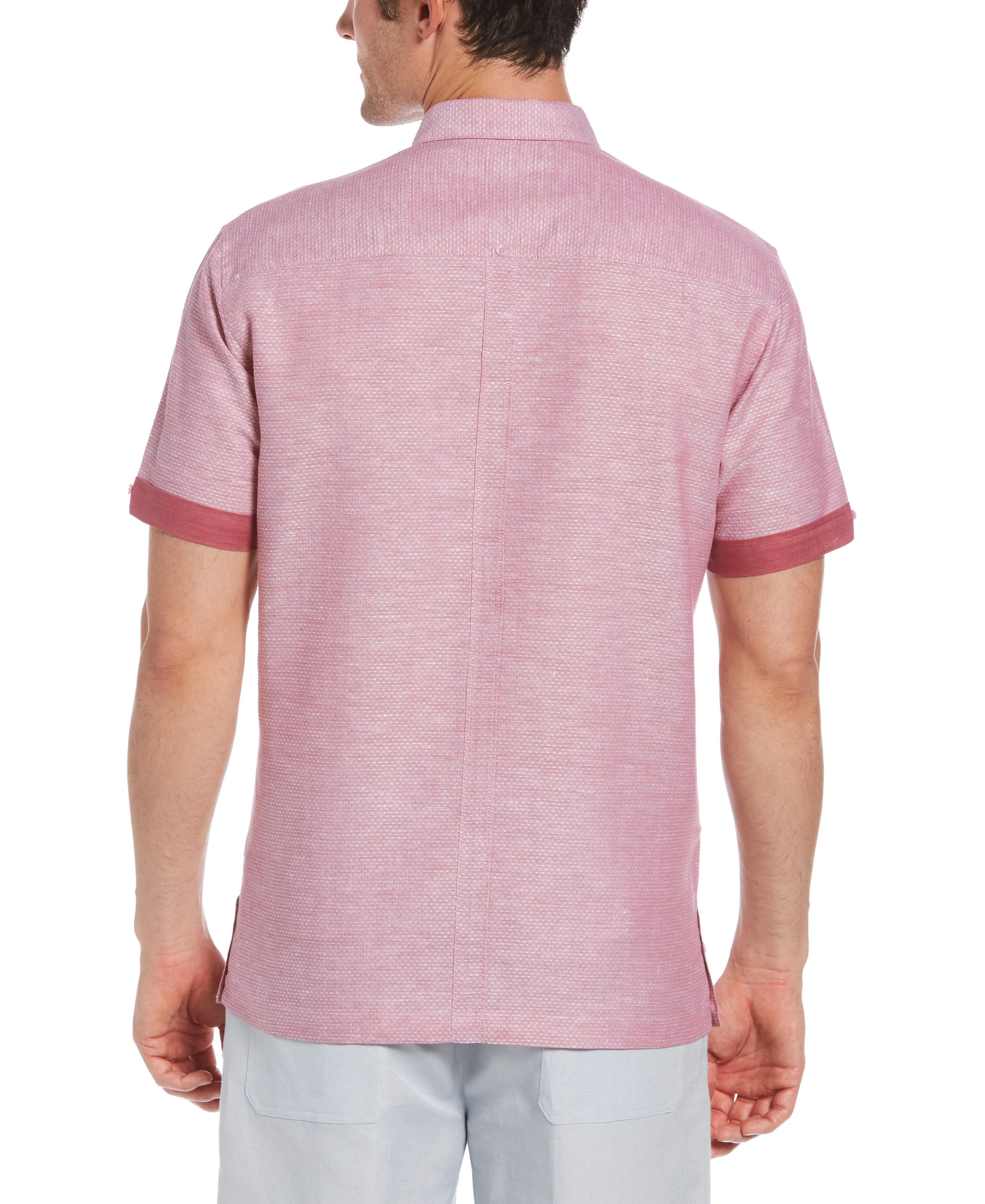 Fashion Double Pocket Guayabera Shirt sold by Cubavera product image thumbnail 2