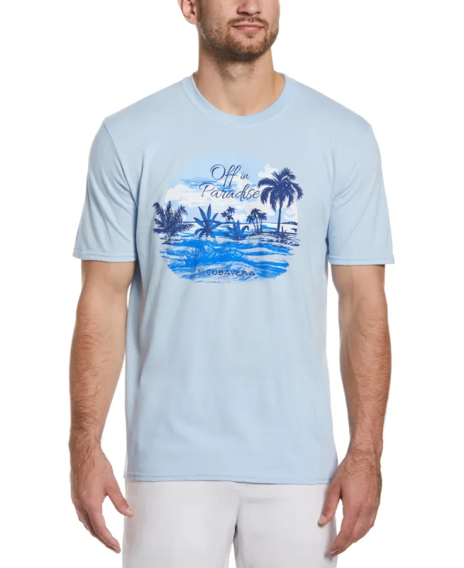 Off In Paradise Tee sold by Cubavera