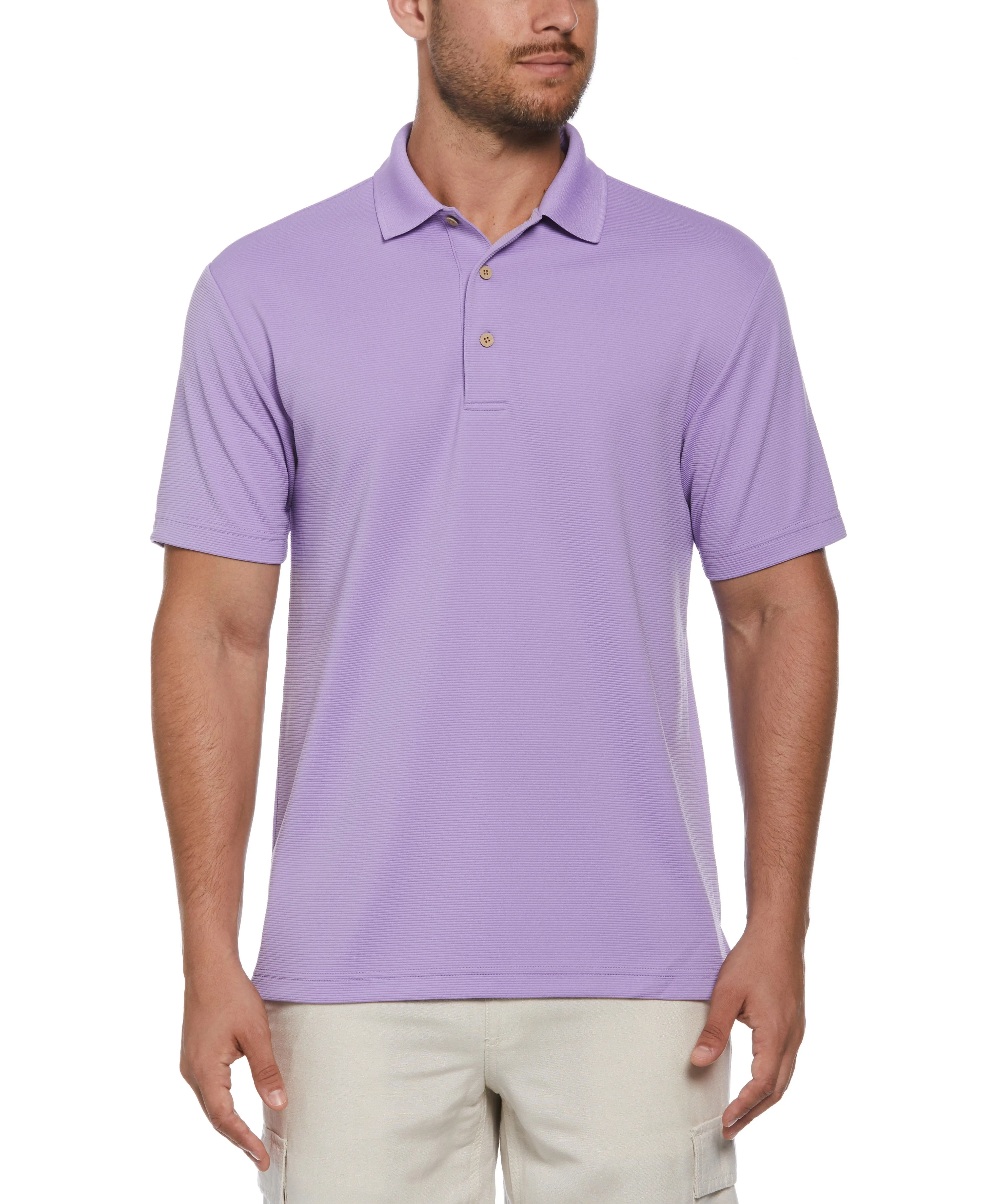 Big & Tall Solid Textured Polo sold by Cubavera