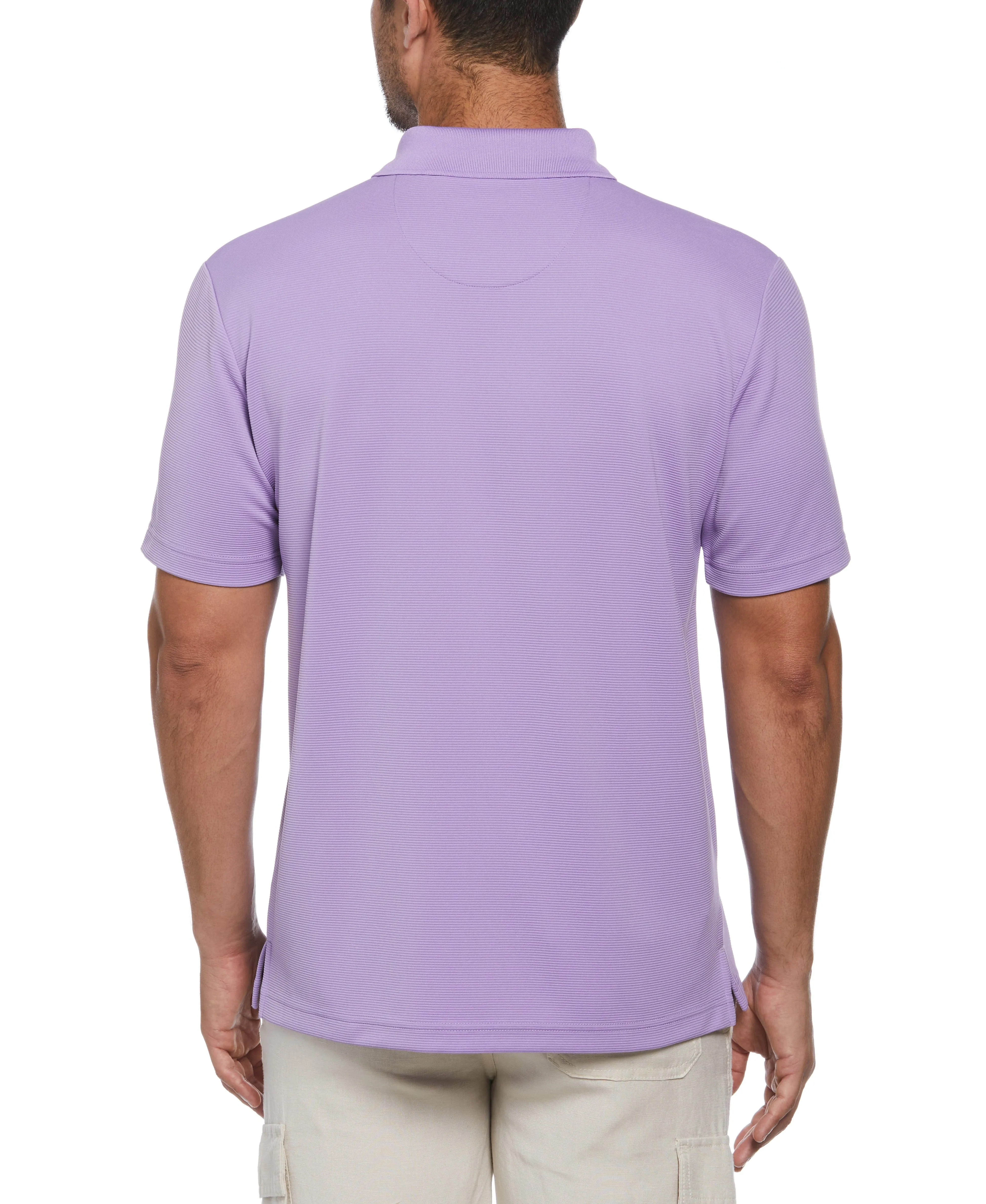 Big & Tall Solid Textured Polo sold by Cubavera product image thumbnail 2