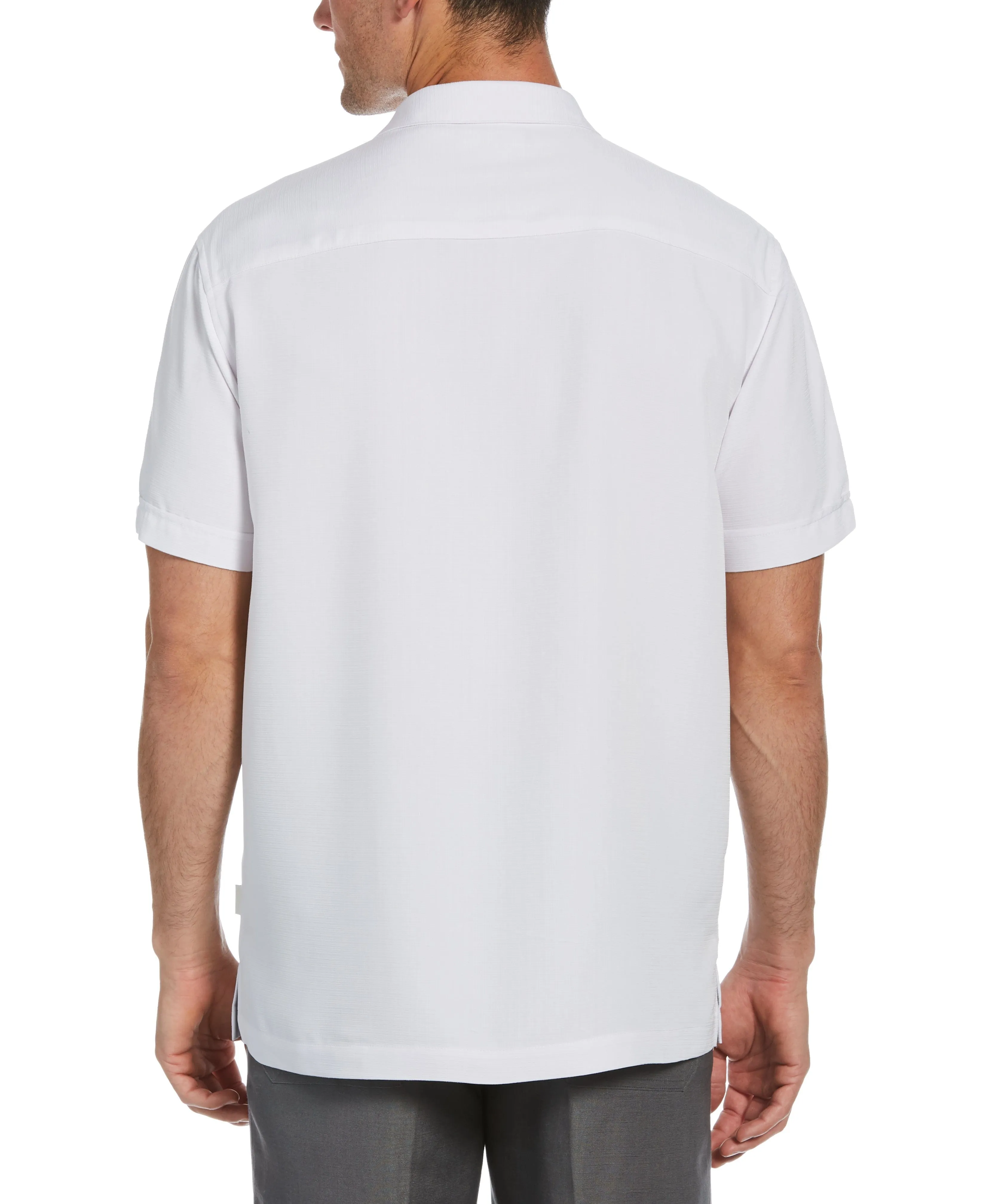 Big & Tall Embroidered Panel Shirt sold by Cubavera product image thumbnail 2