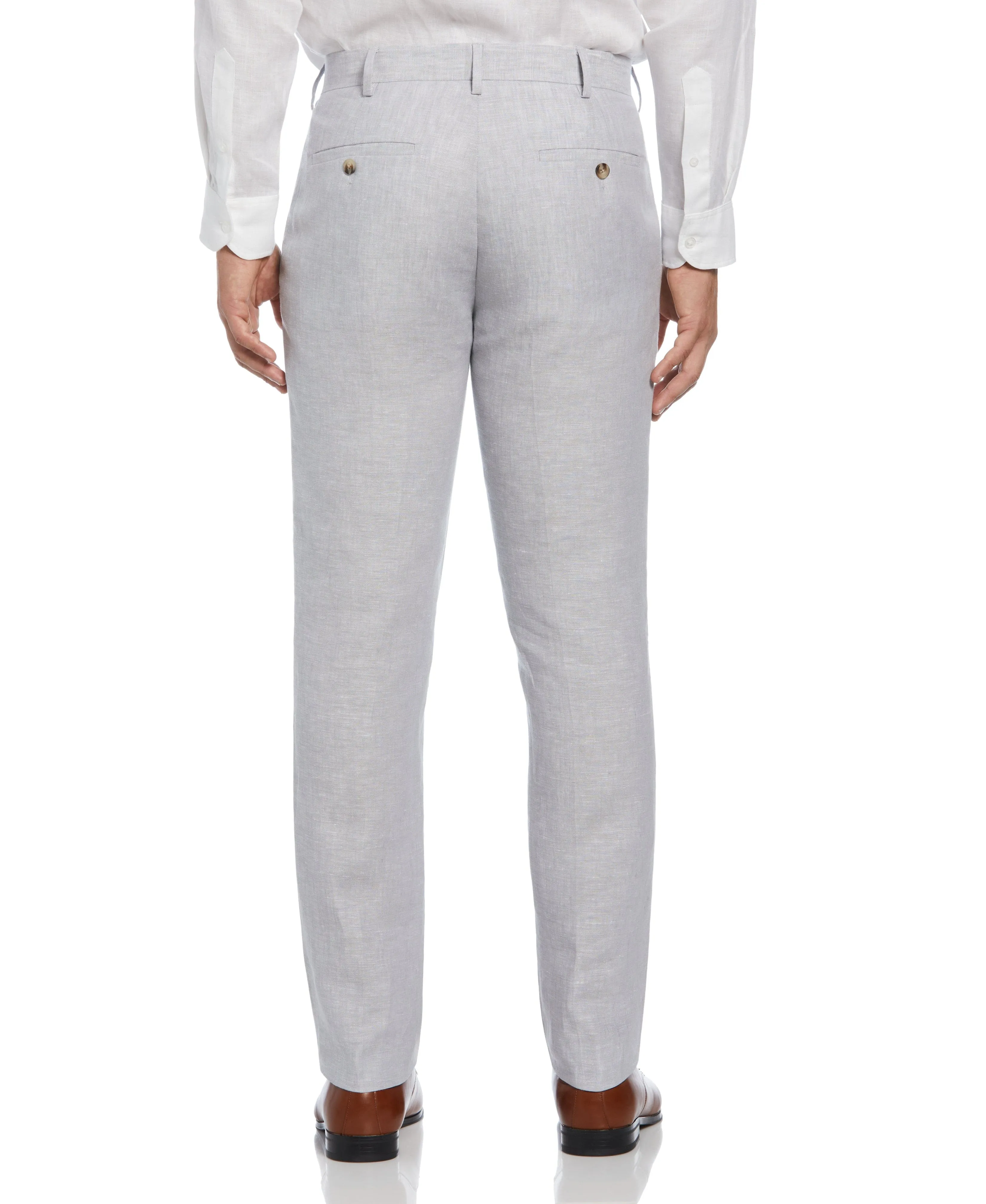 Delave Linen Flat Front Pant sold by Cubavera product image thumbnail 2