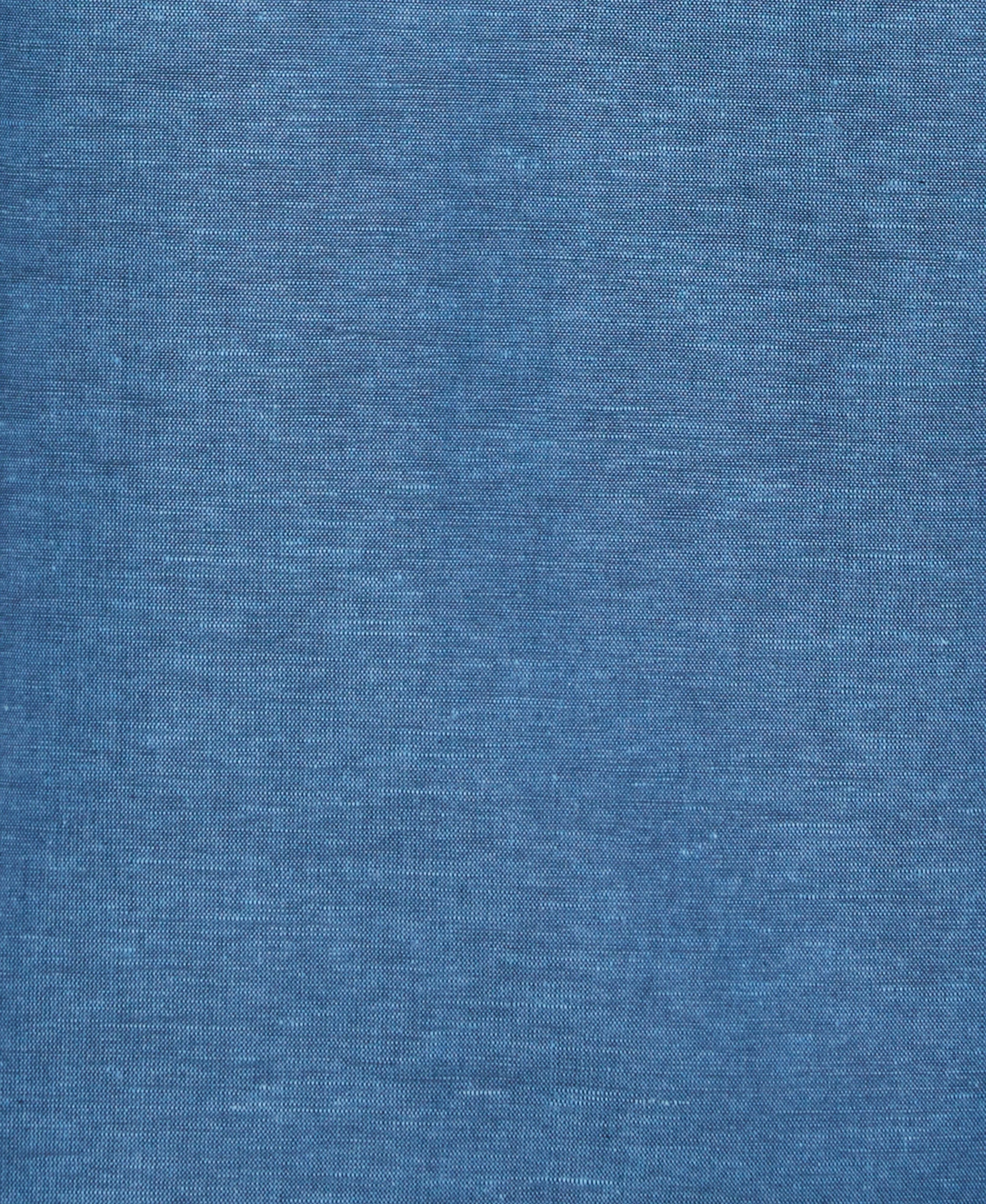 Linen Blend Asymmetrical Tropical Leaf Print Shirt sold by Cubavera product image thumbnail 5