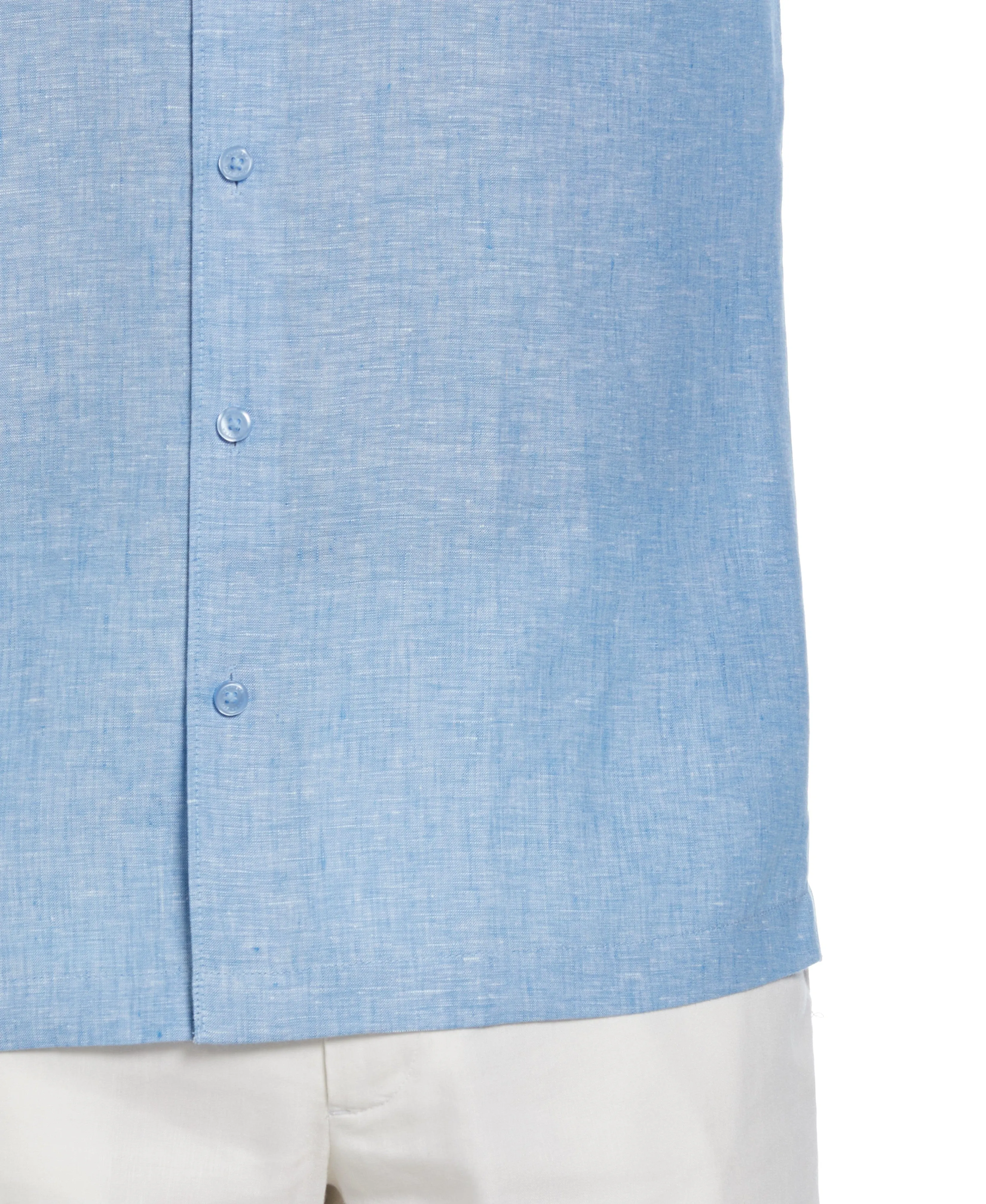 Big & Tall Classic Two-Tone Linen Shirt sold by Cubavera product image thumbnail 4